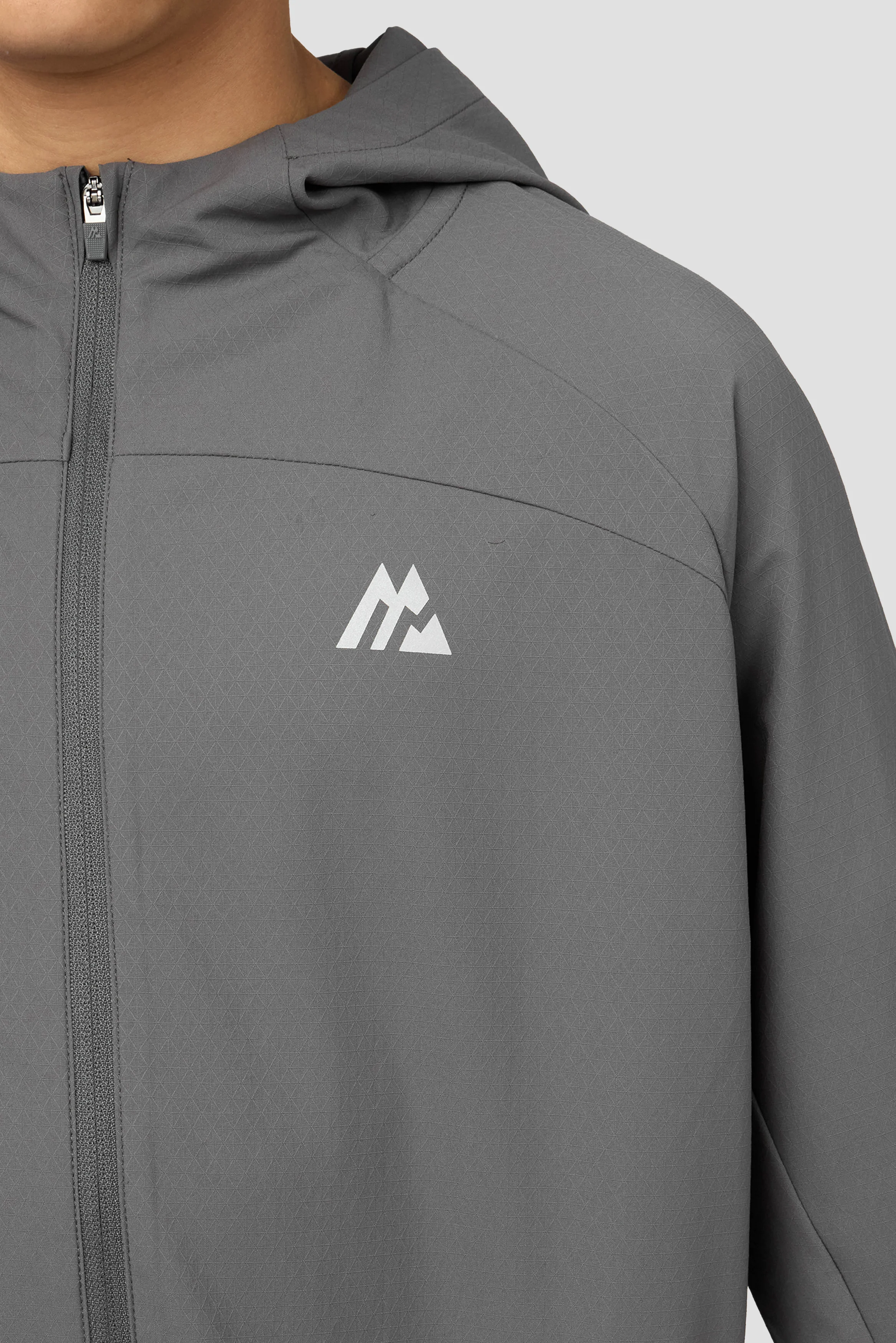 Boys Chase Jacket - Cement Grey - Image 3
