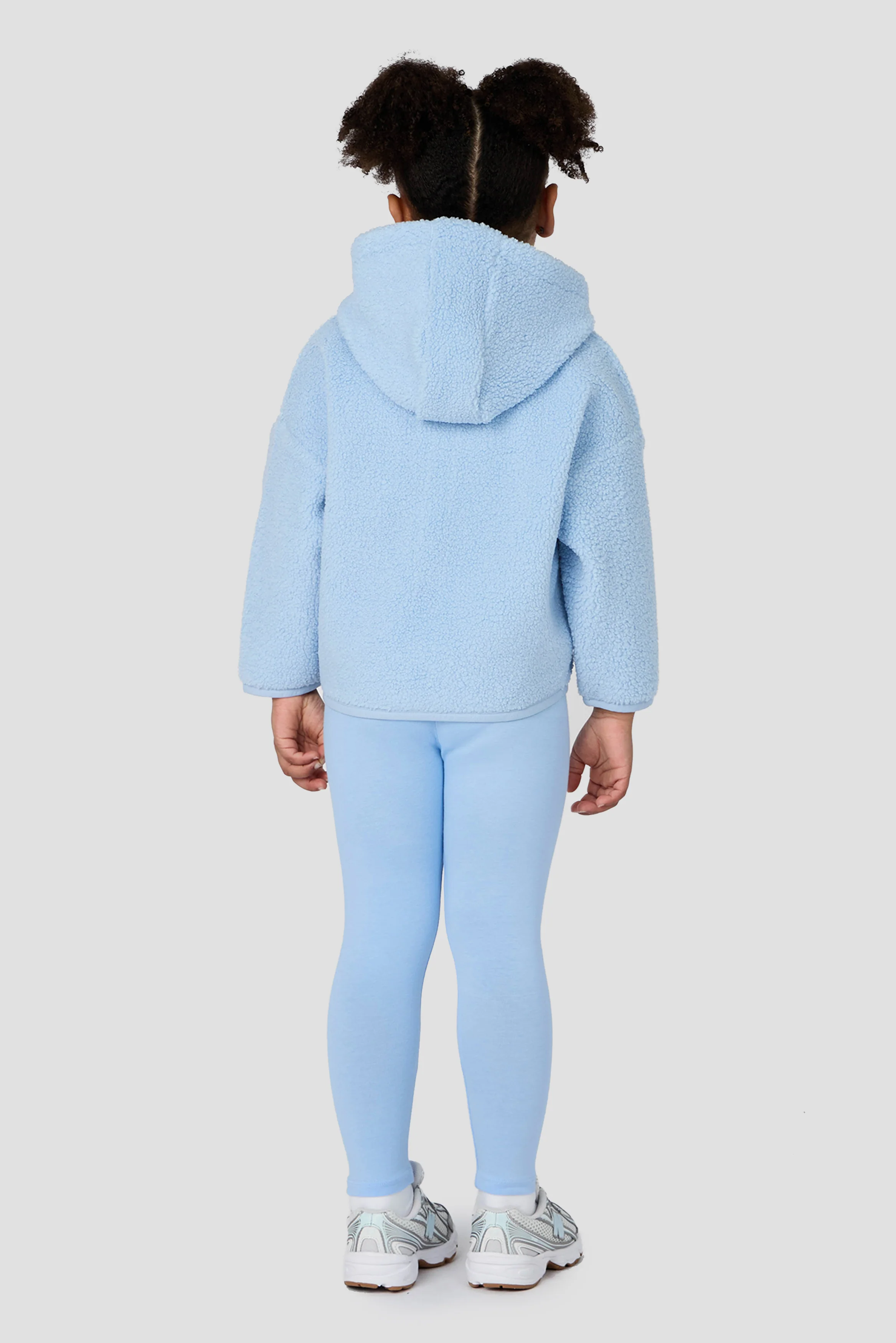 Infant Girls Cloud Hood - Baby Blue - Image 2