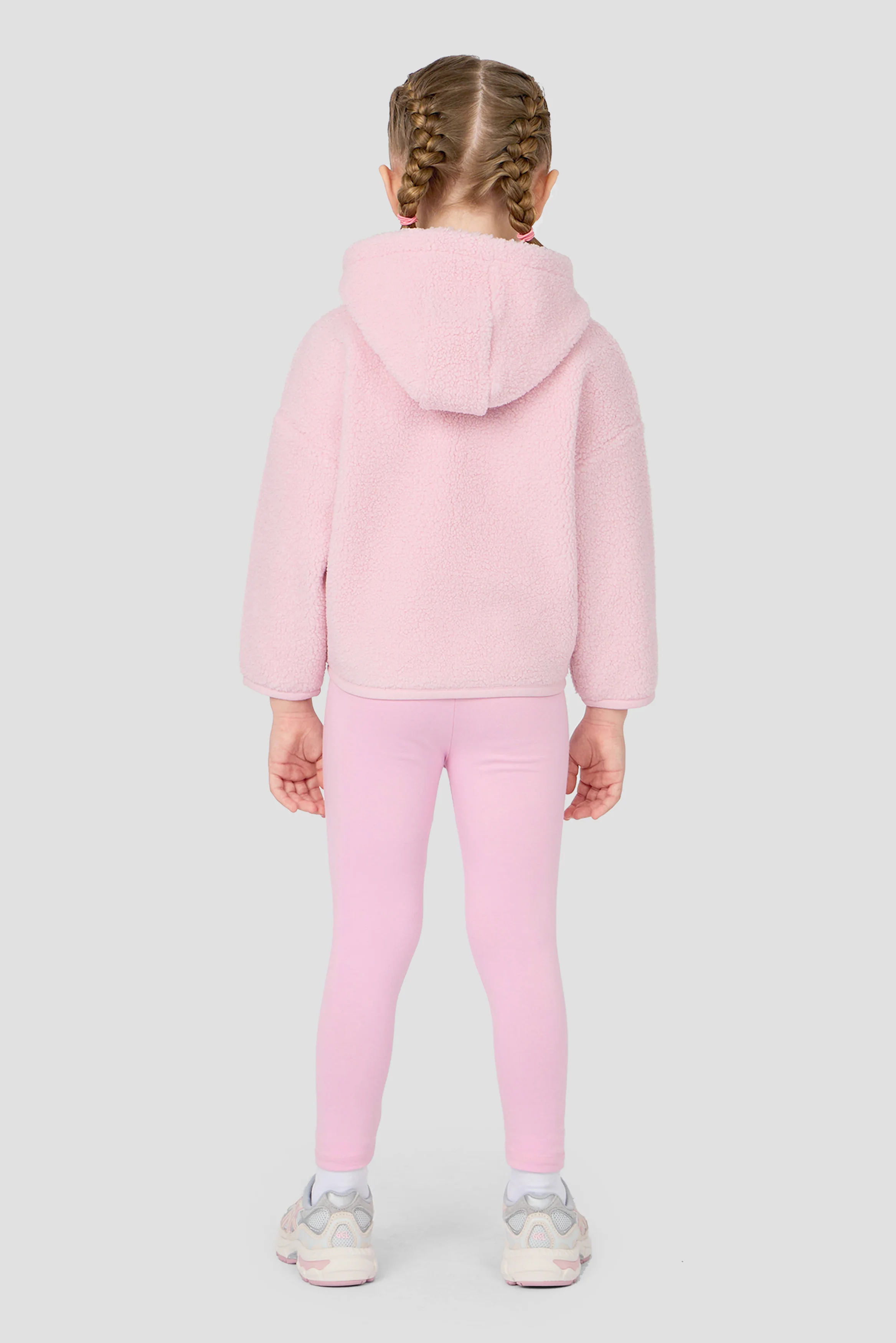 Infant Girls Cloud Hood - Light Pink - Image 2