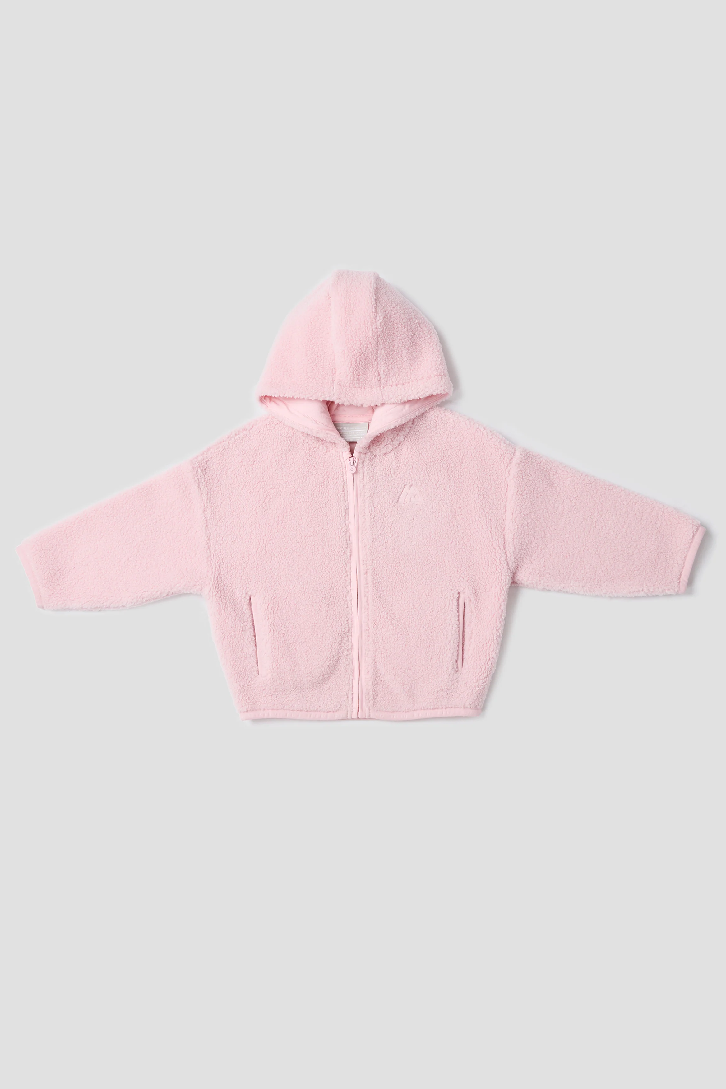 Infant Girls Cloud Hood - Light Pink - Image 4
