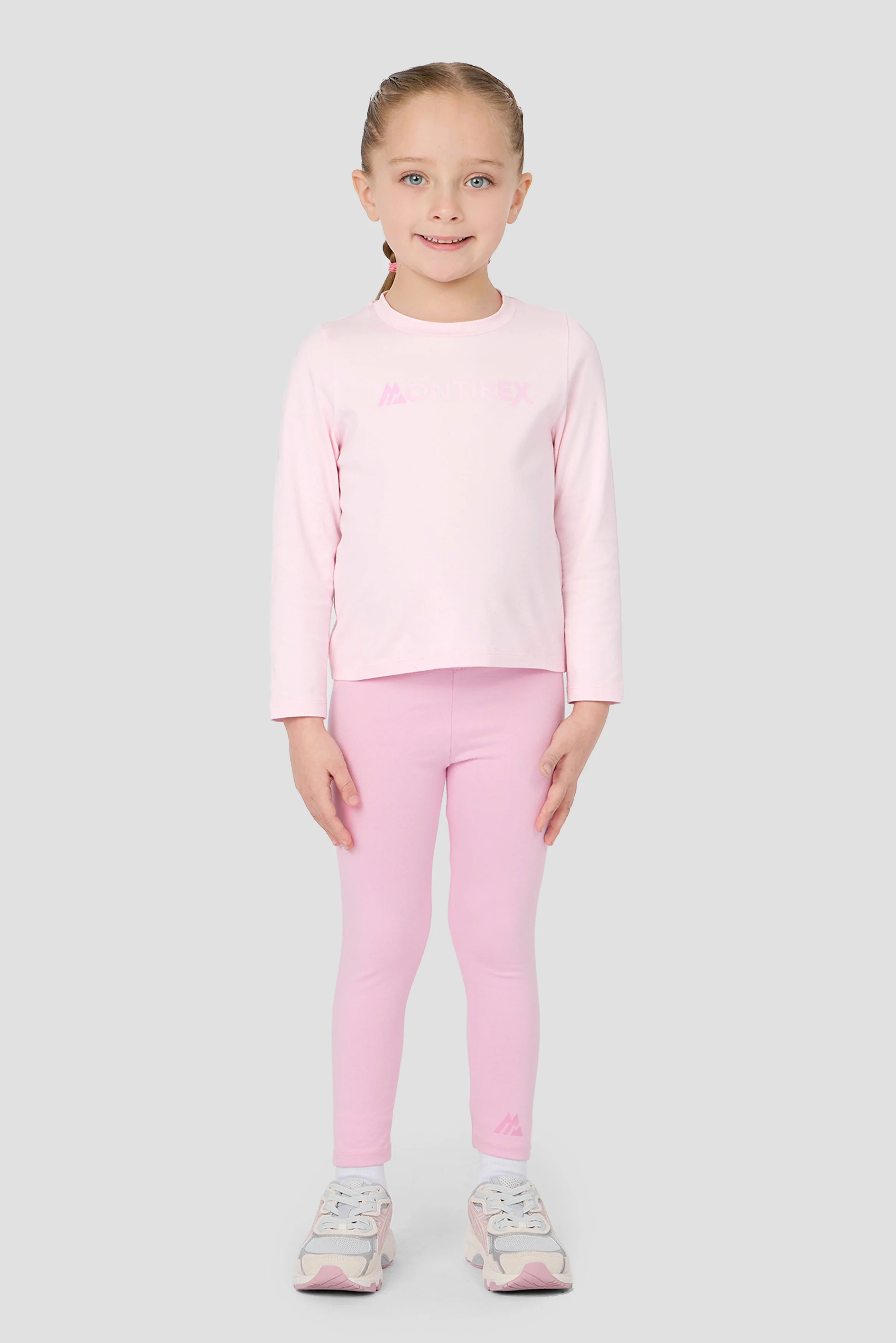 Infant Girls Cloud T-Shirt/Legging Set - Silk Pink