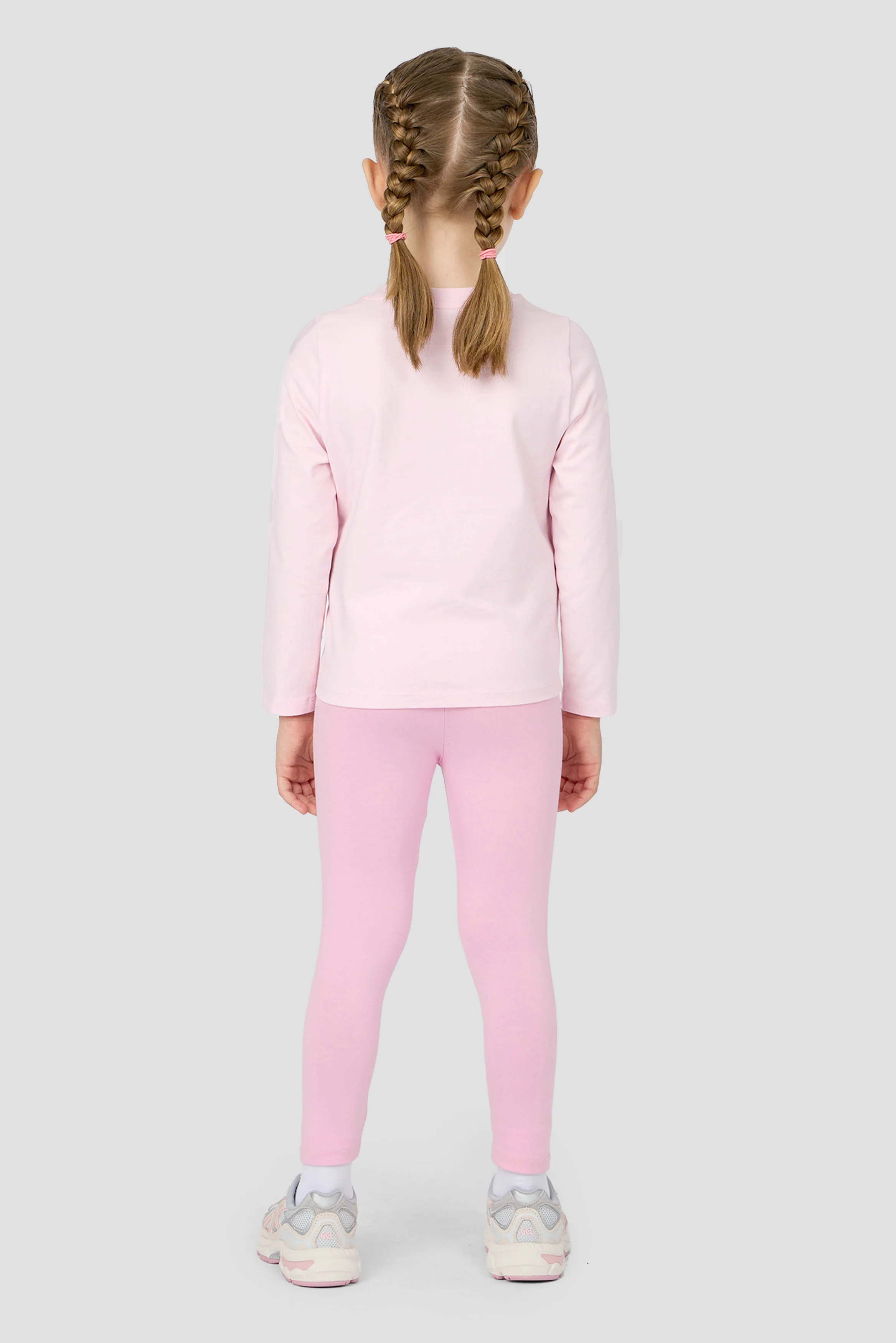 Infant Girls Cloud T-Shirt/Legging Set - Silk Pink - Image 2