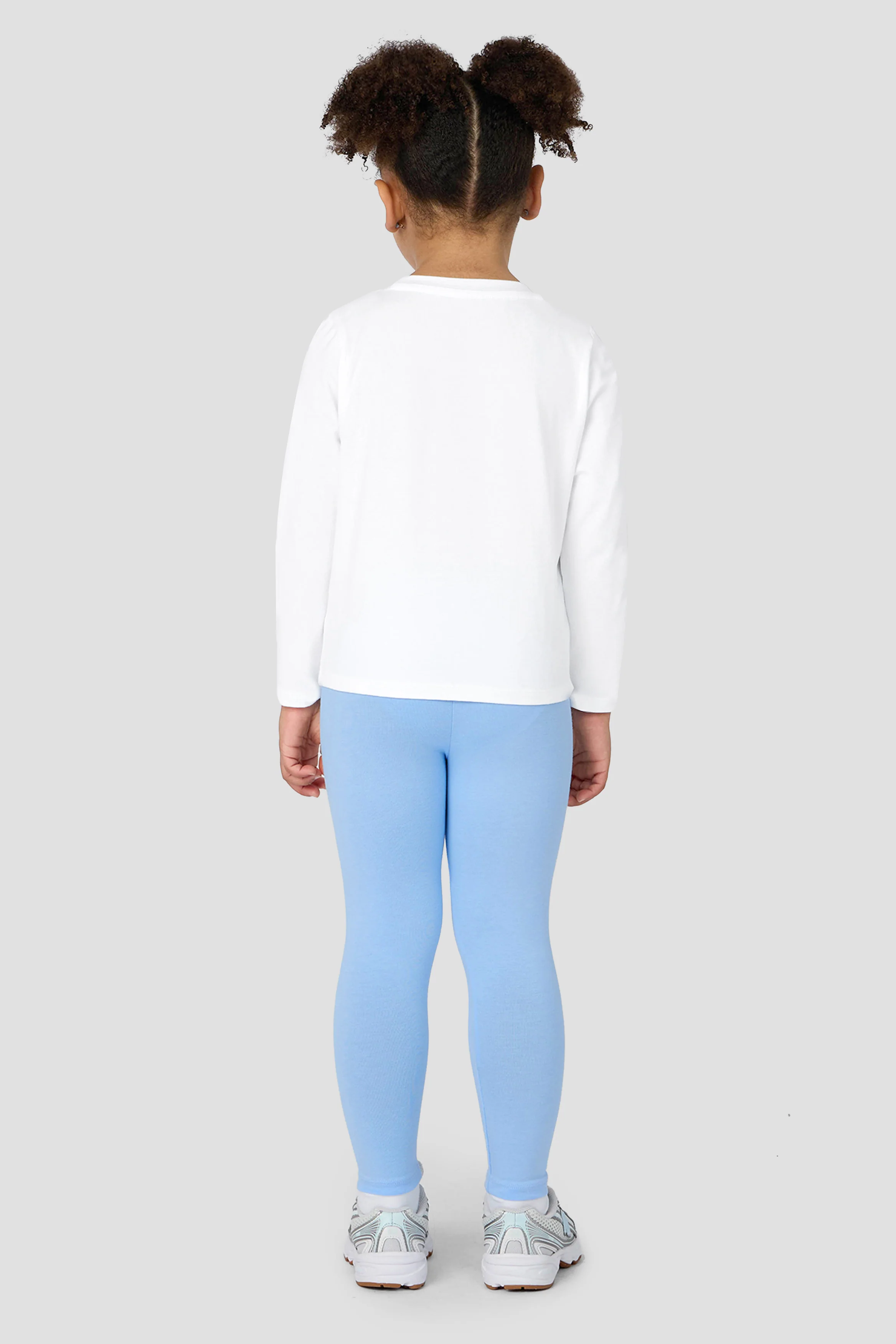 Infants Girls Cloud T-Shirt/Legging Set - Baby Blue - Image 2