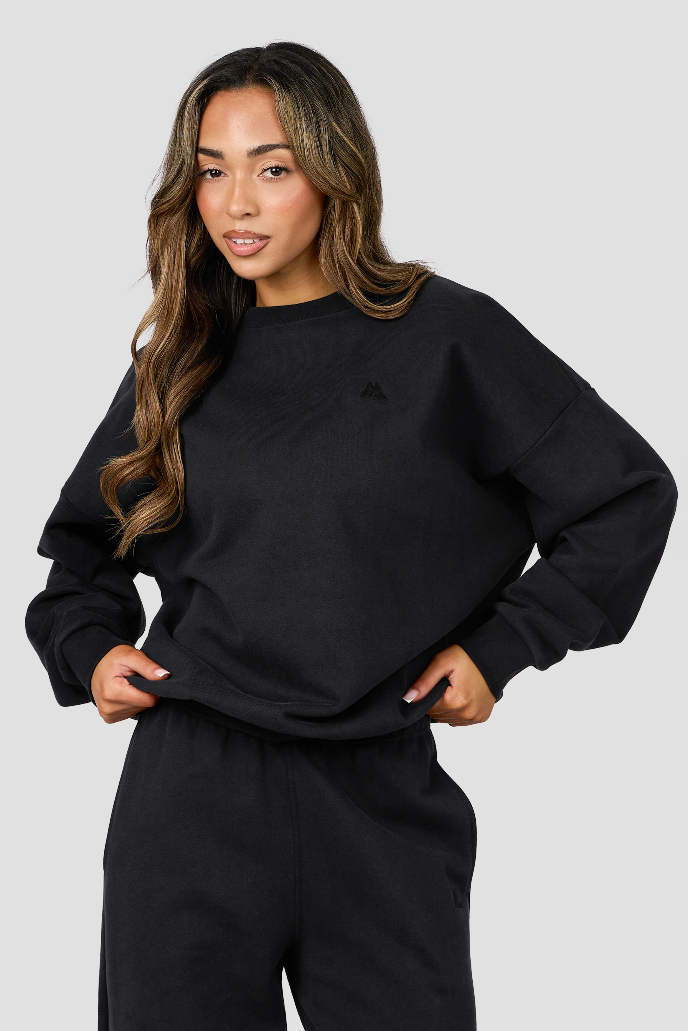 Form Oversized Sweatshirt - Black