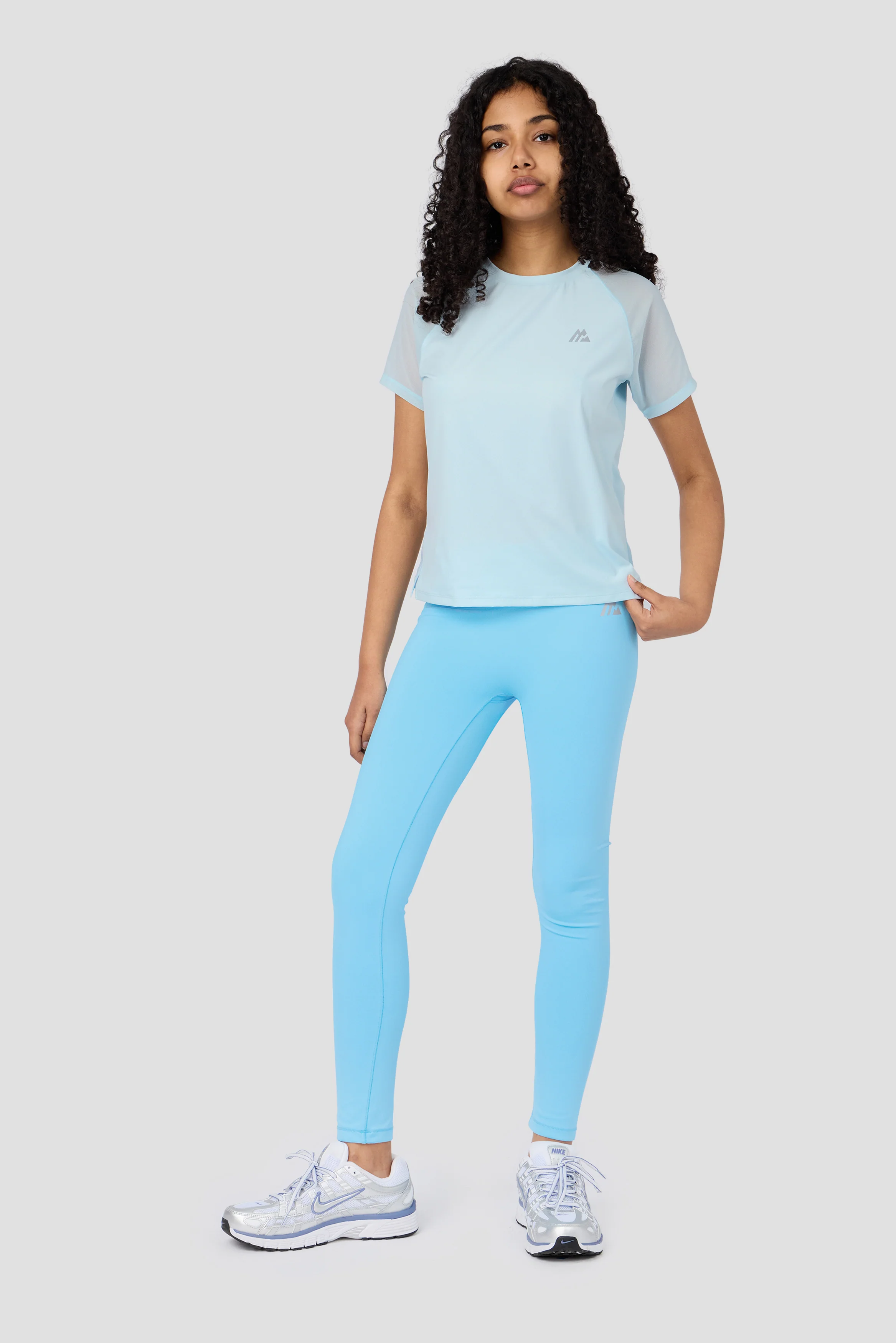 Girls Core Legging - Seashell Blue - Image 3
