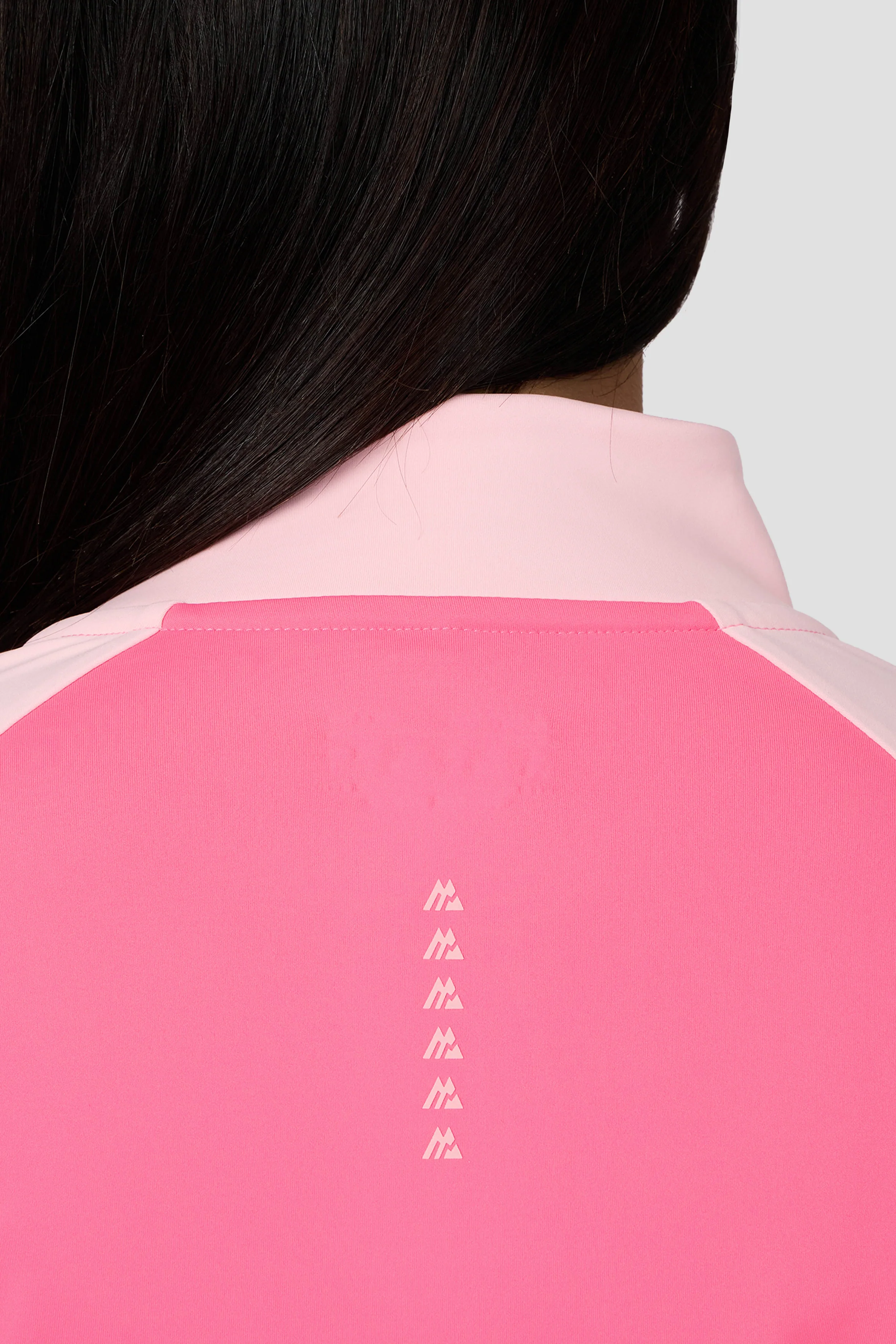 Girls Dash 1/4 Zip - Pink Blossom/Ballet - Image 5