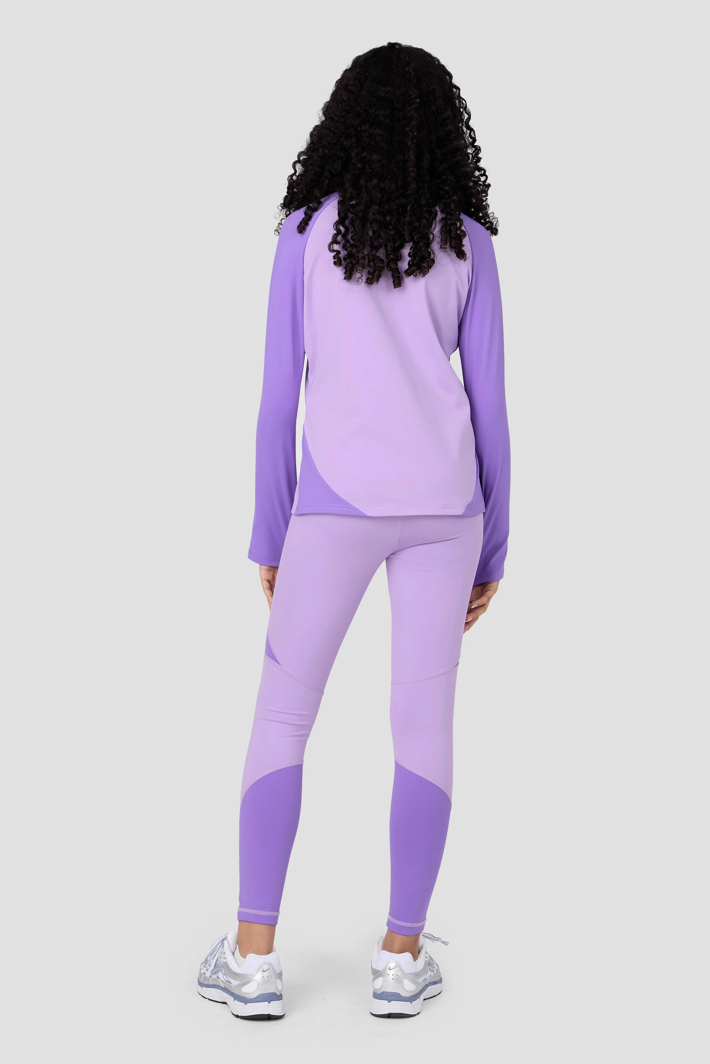 Girls Dash Legging - Parma/Royal Purple - Image 4