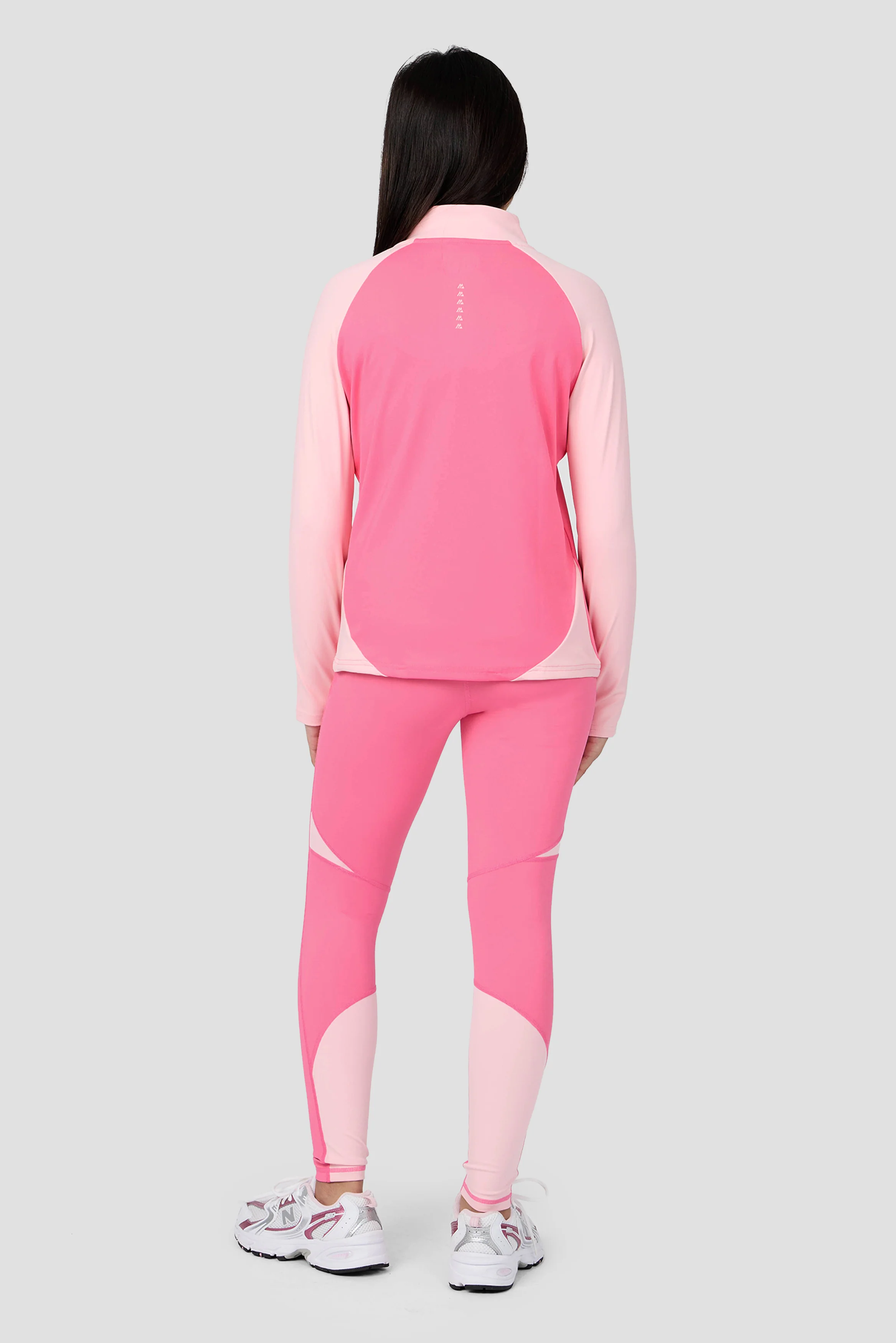 Girls Dash Legging - Pink Blossom/Ballet - Image 4