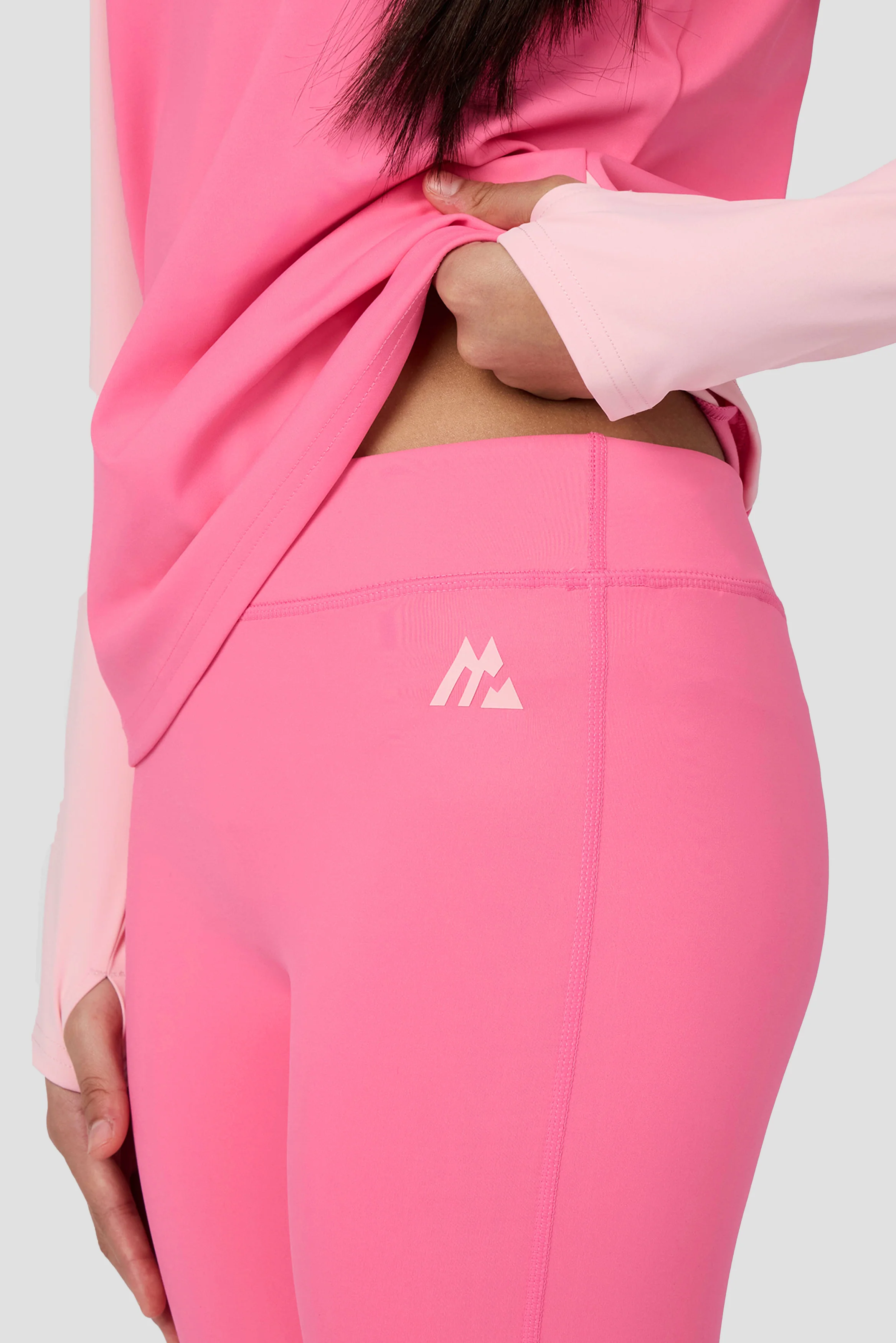 Girls Dash Legging - Pink Blossom/Ballet - Image 5