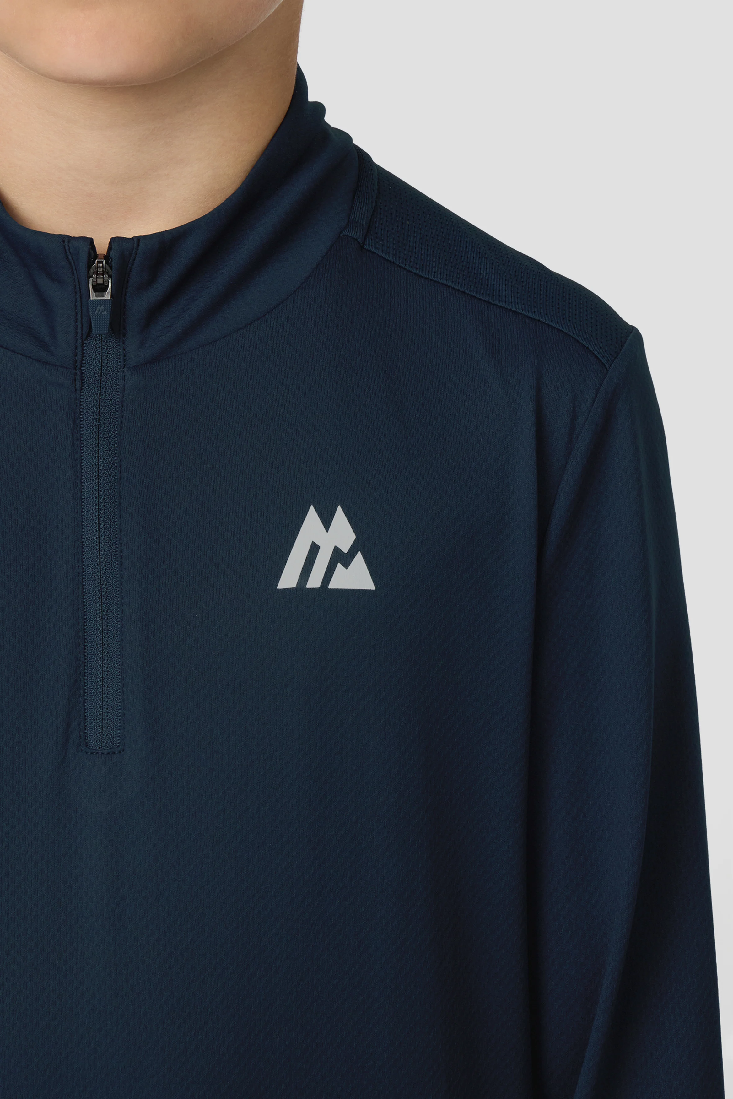Boys Delta 1/4 Zip - Midnight Blue - Image 5