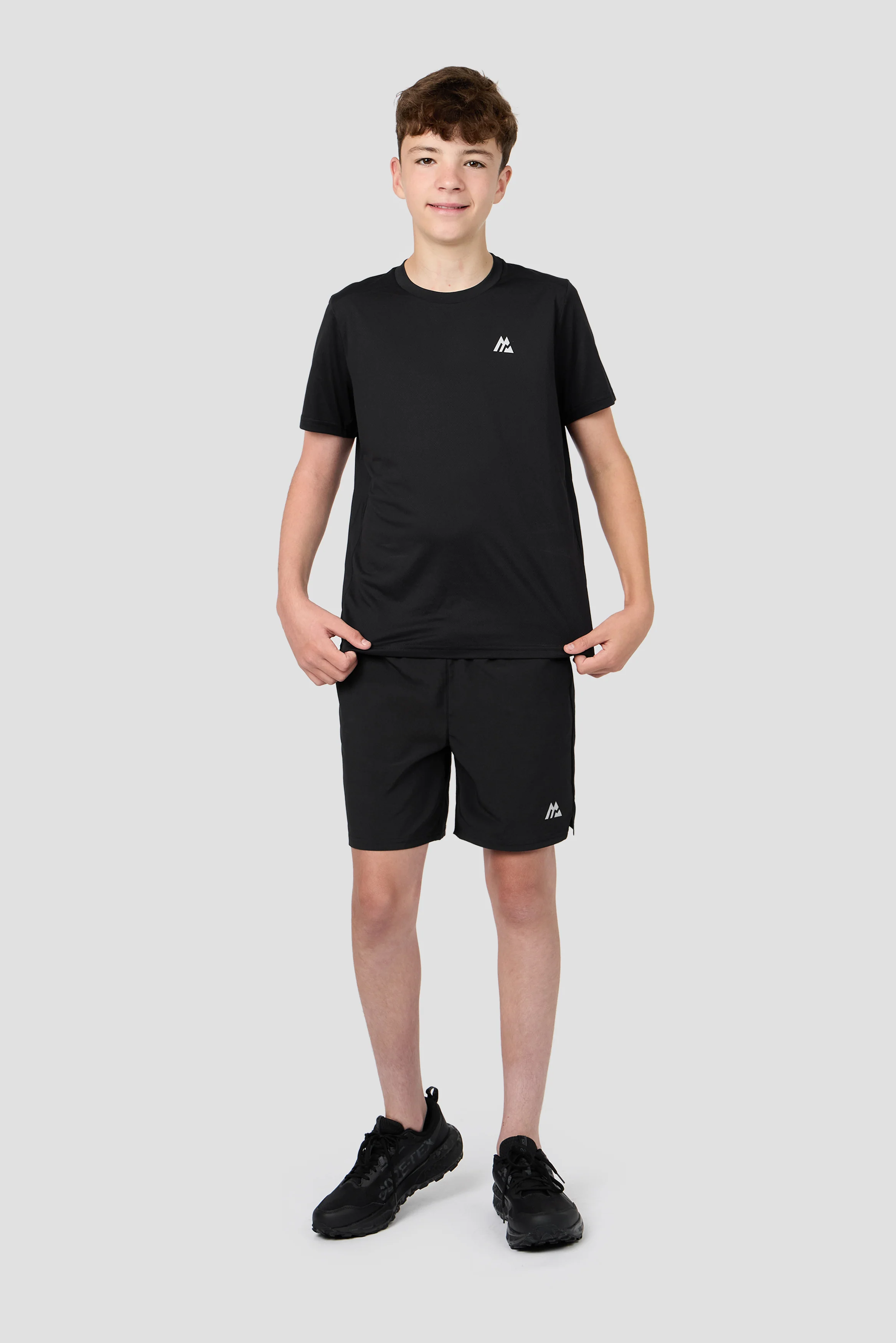 Boys Delta T-Shirt - Black - Image 3