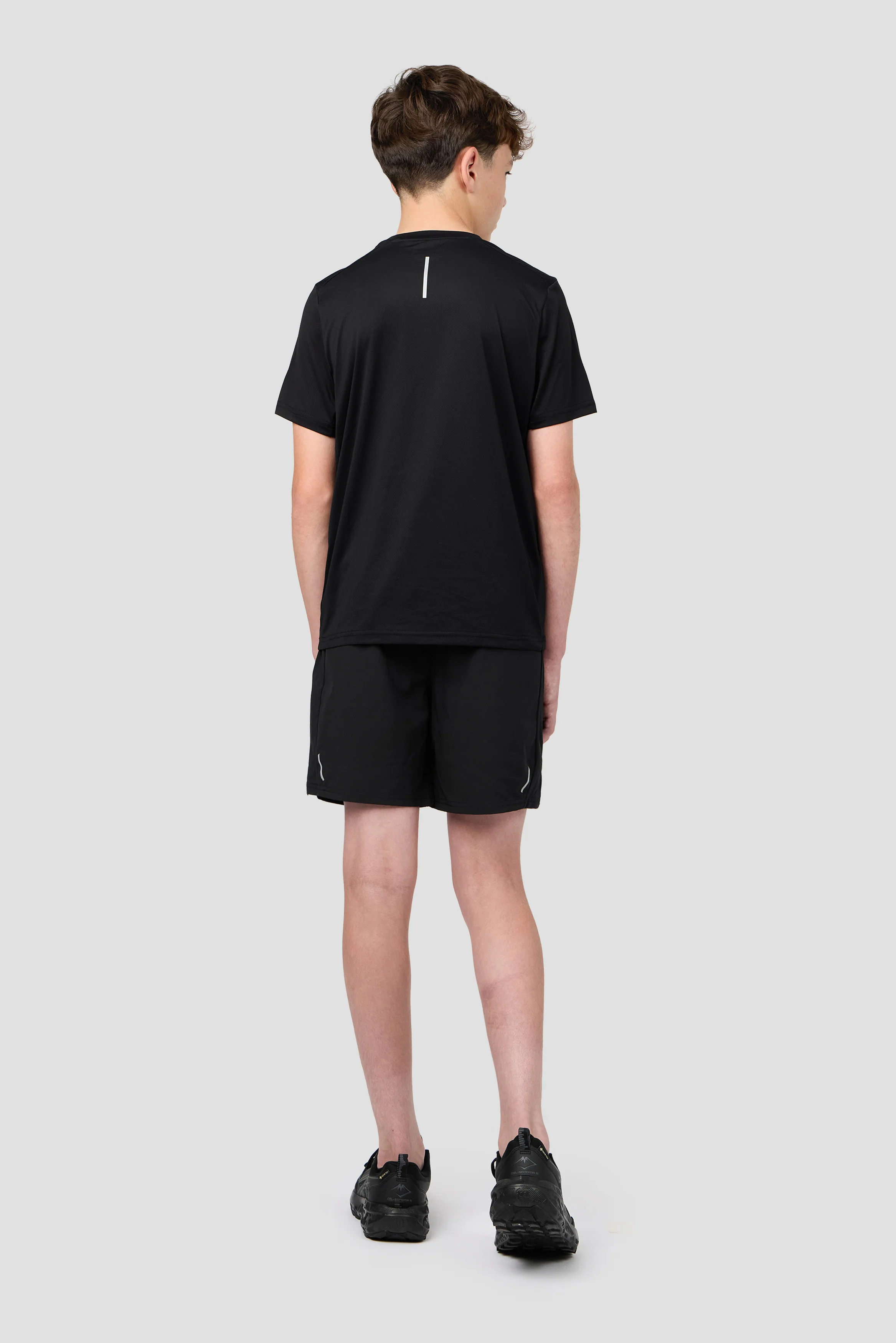 Boys Delta T-Shirt - Black - Image 4