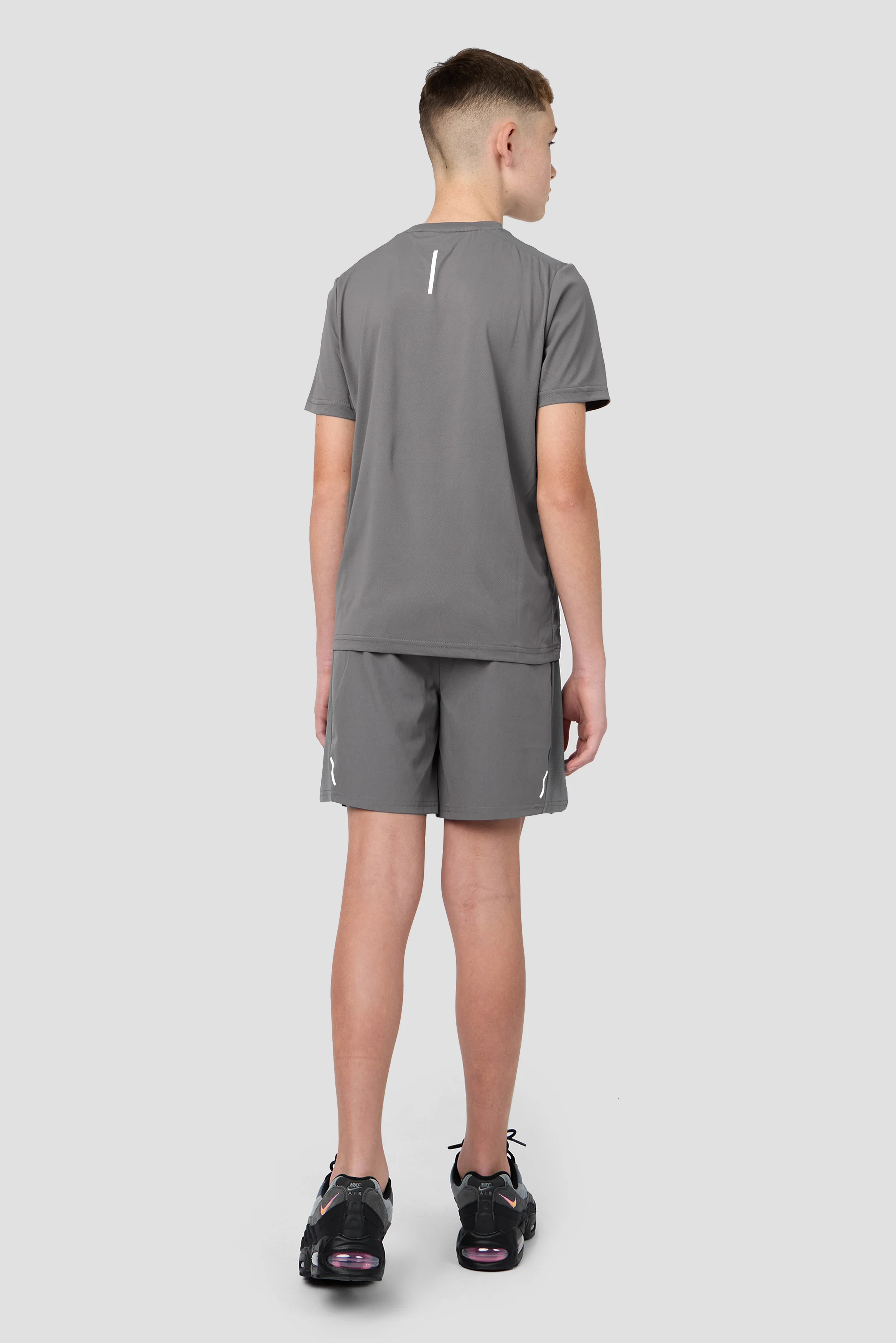 Boys Delta T-Shirt - Cement Grey - Image 3