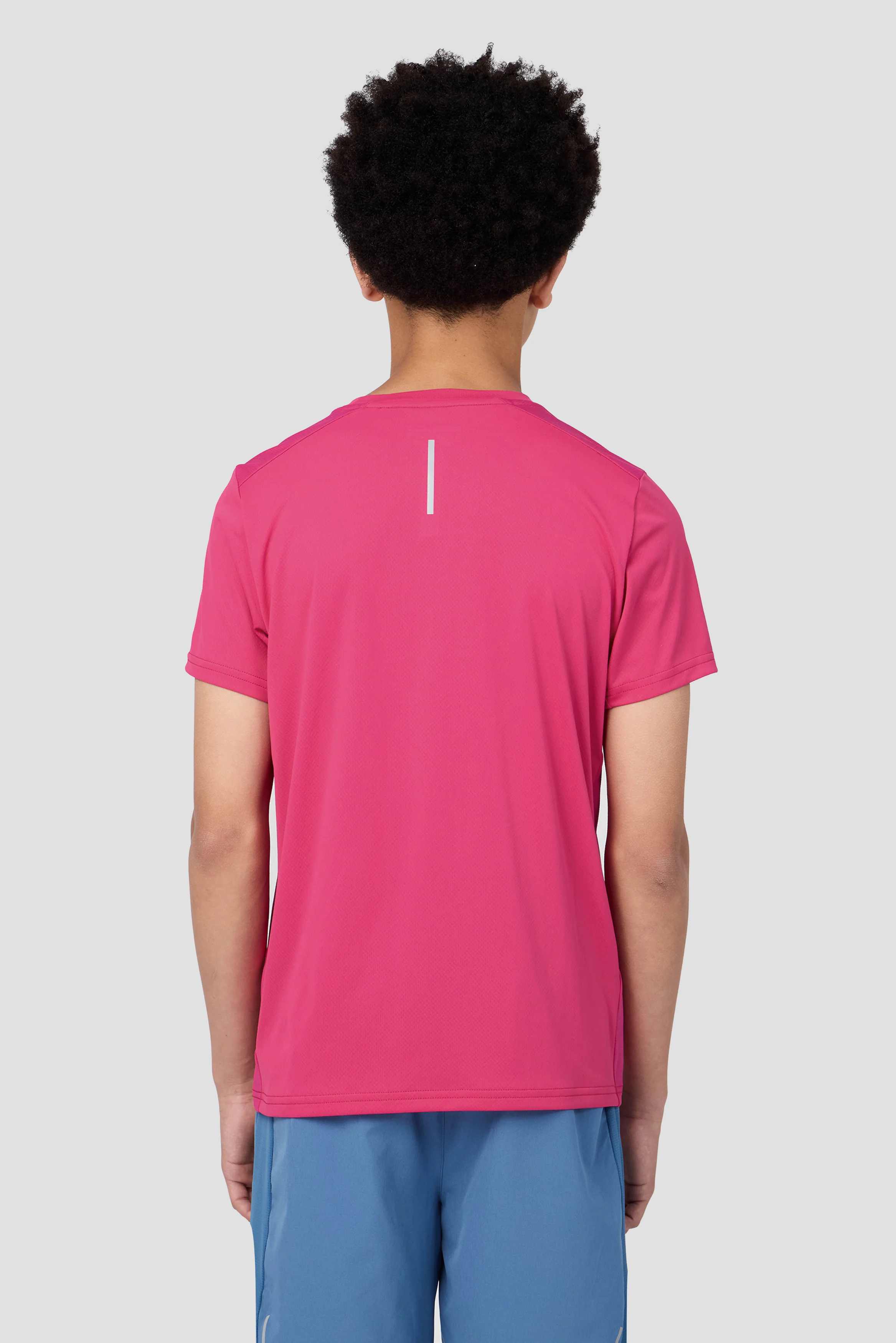 Boys Delta T-Shirt - Cerise - Image 2