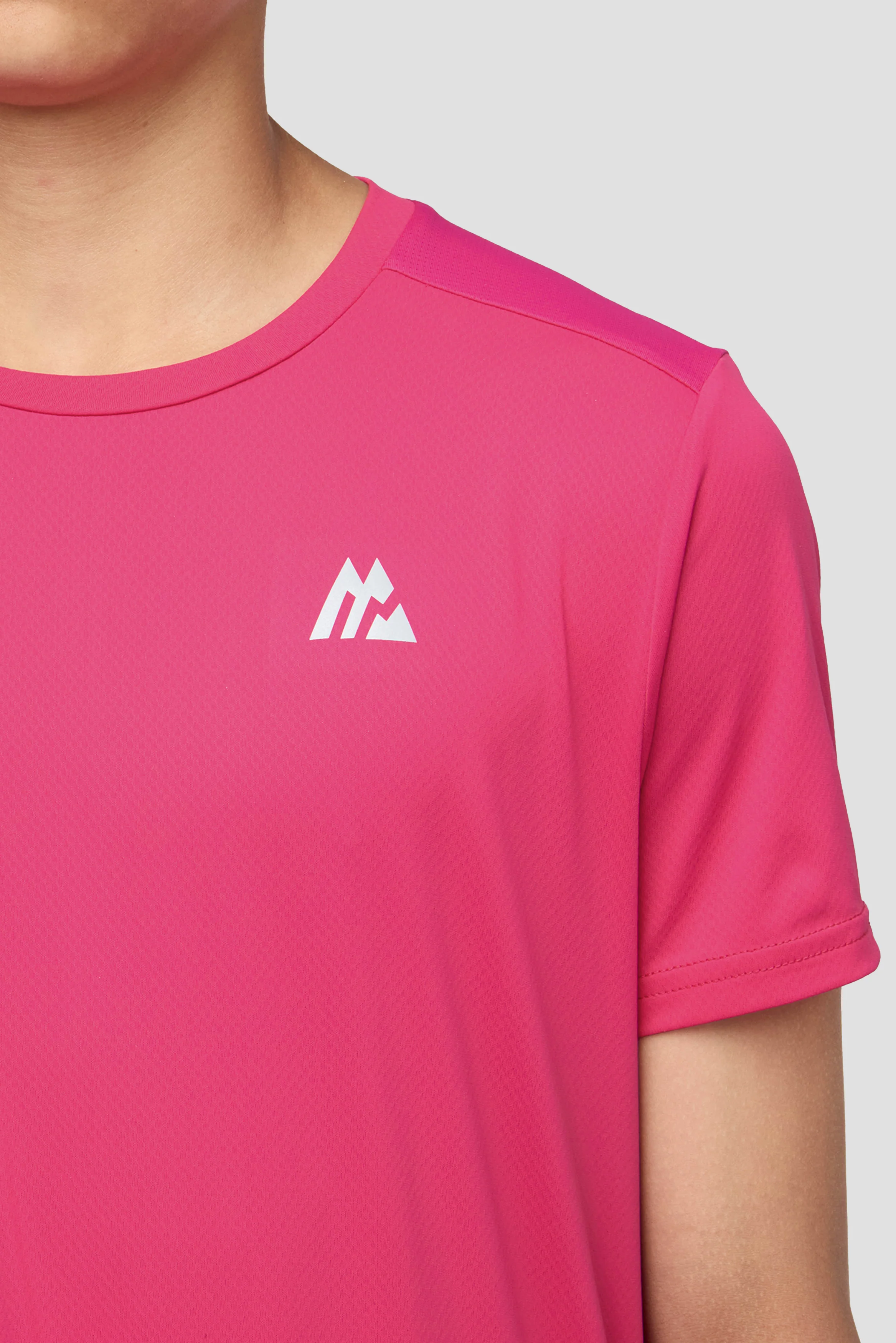 Boys Delta T-Shirt - Cerise - Image 3