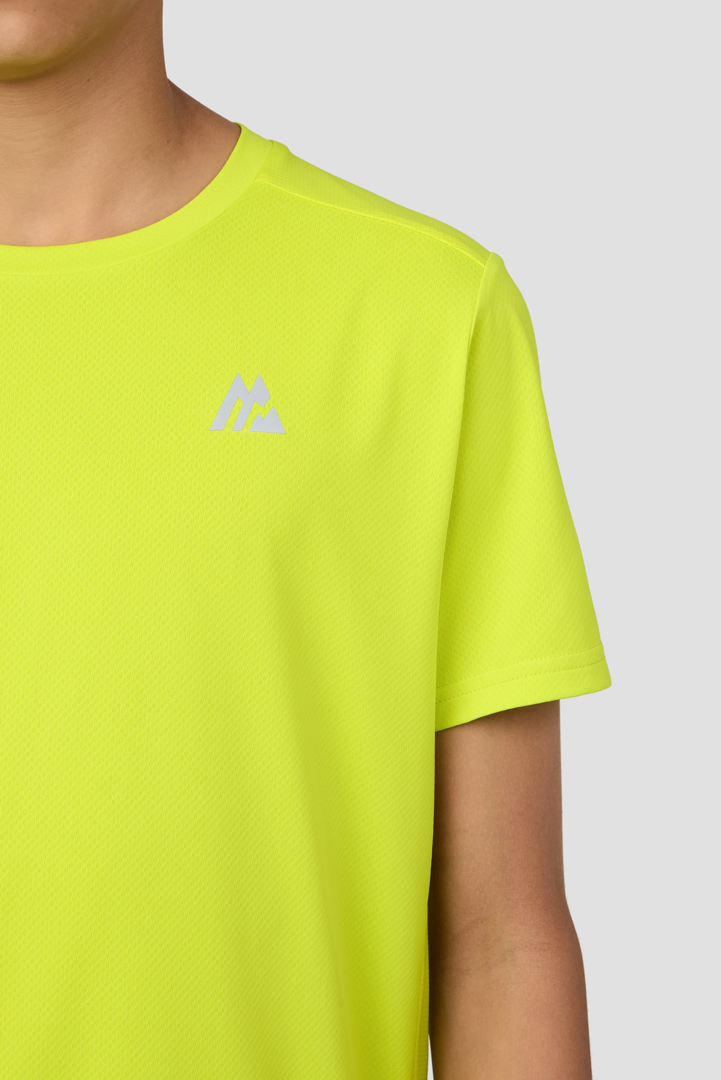 Boys Delta T-Shirt - Electric Lime - Image 3