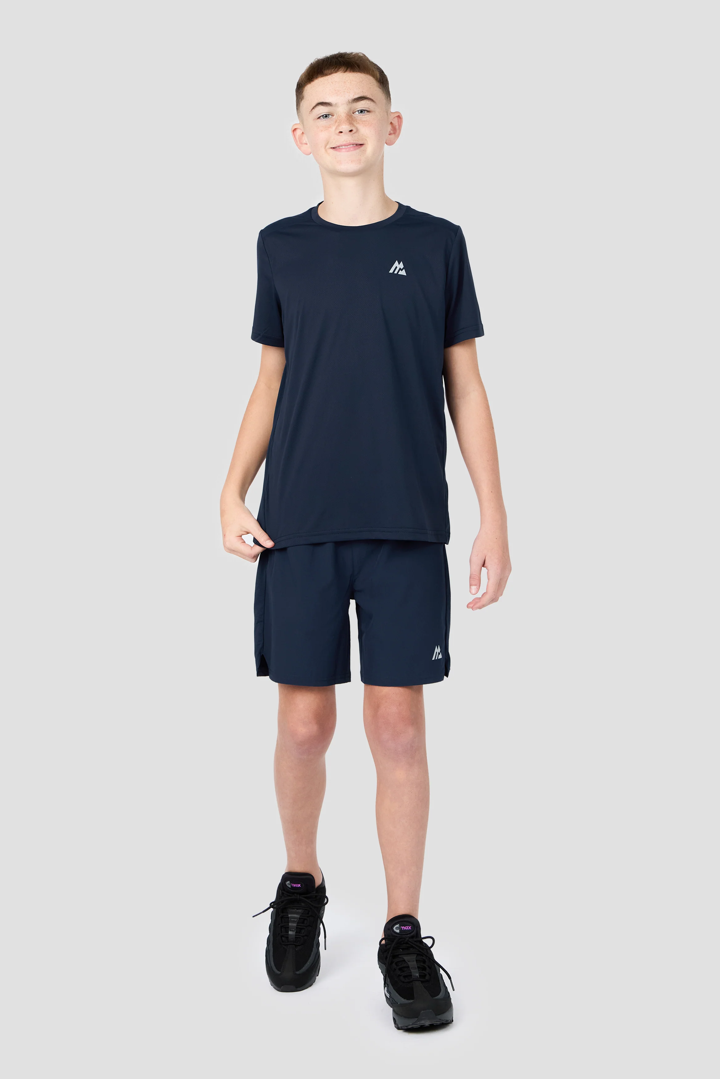 Boys Delta T-Shirt - Midnight Blue - Image 3
