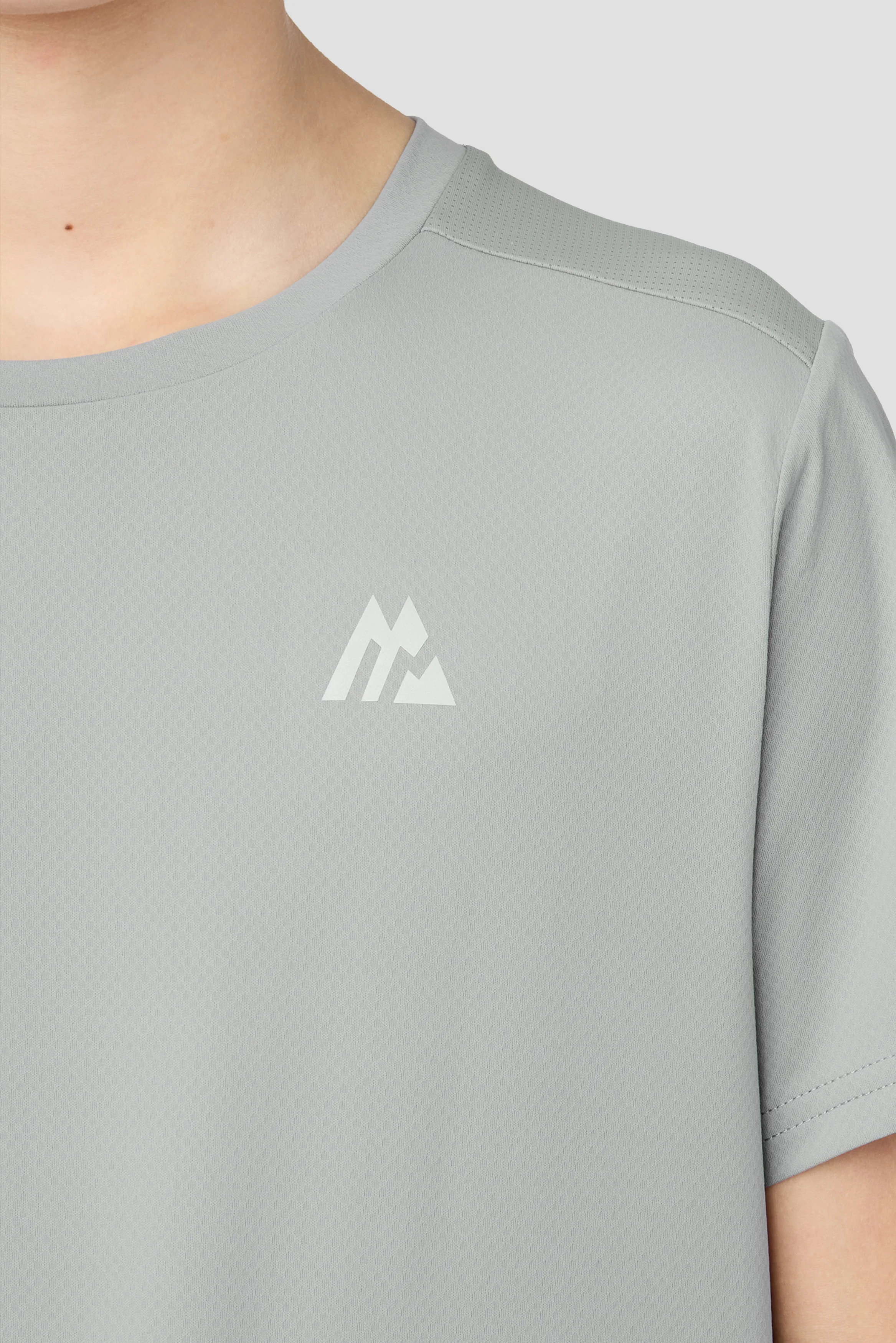 Boys Delta T-Shirt - Platinum Grey - Image 3