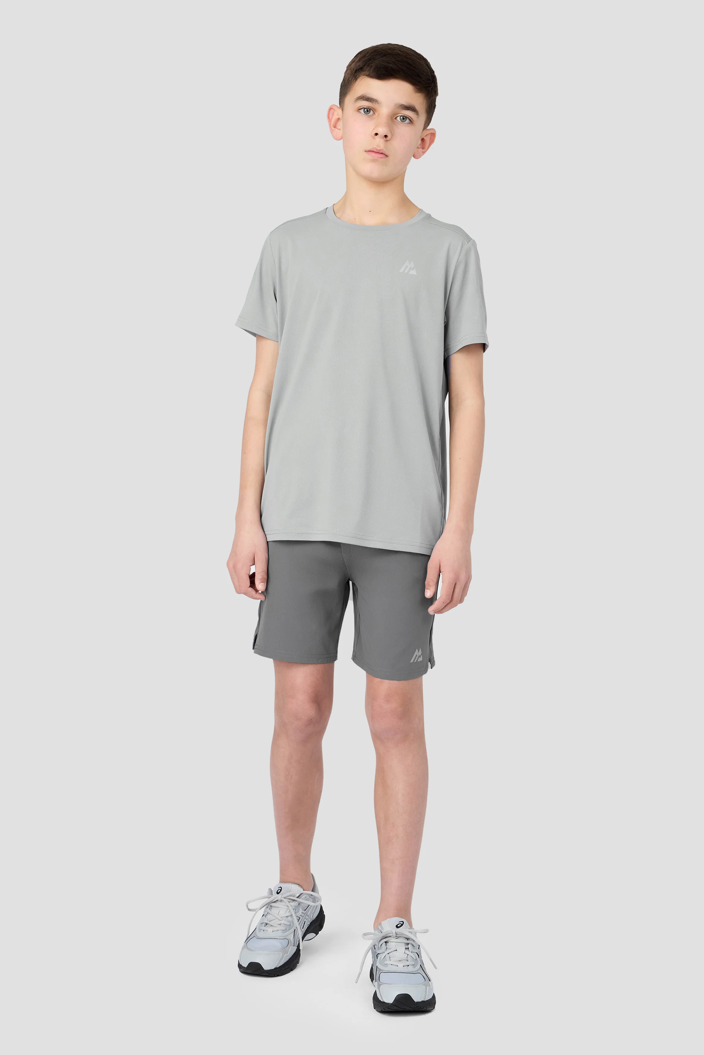 Boys Delta T-Shirt - Platinum Grey - Image 5
