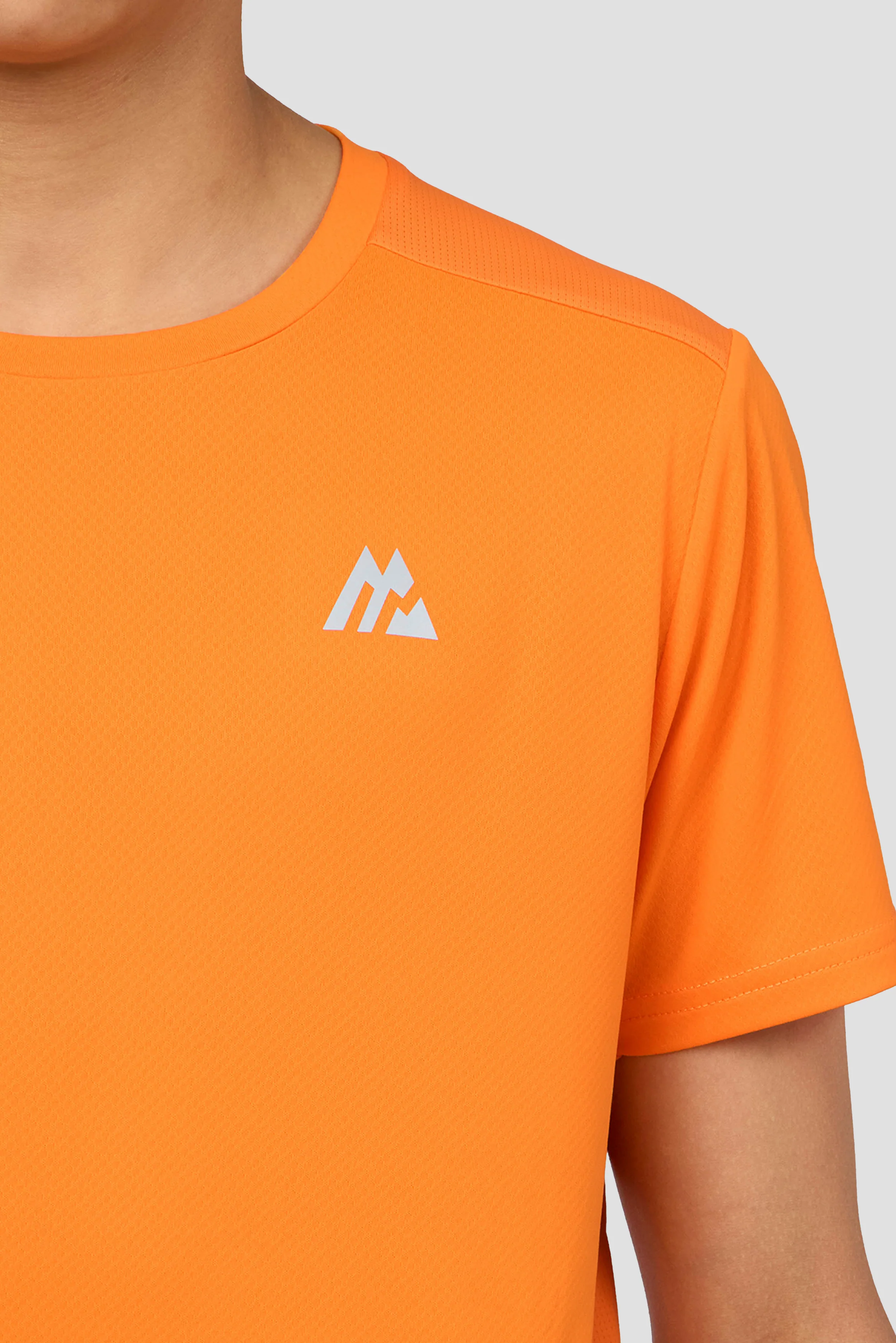 Boys Delta T-Shirt - Tangerine Glow - Image 3