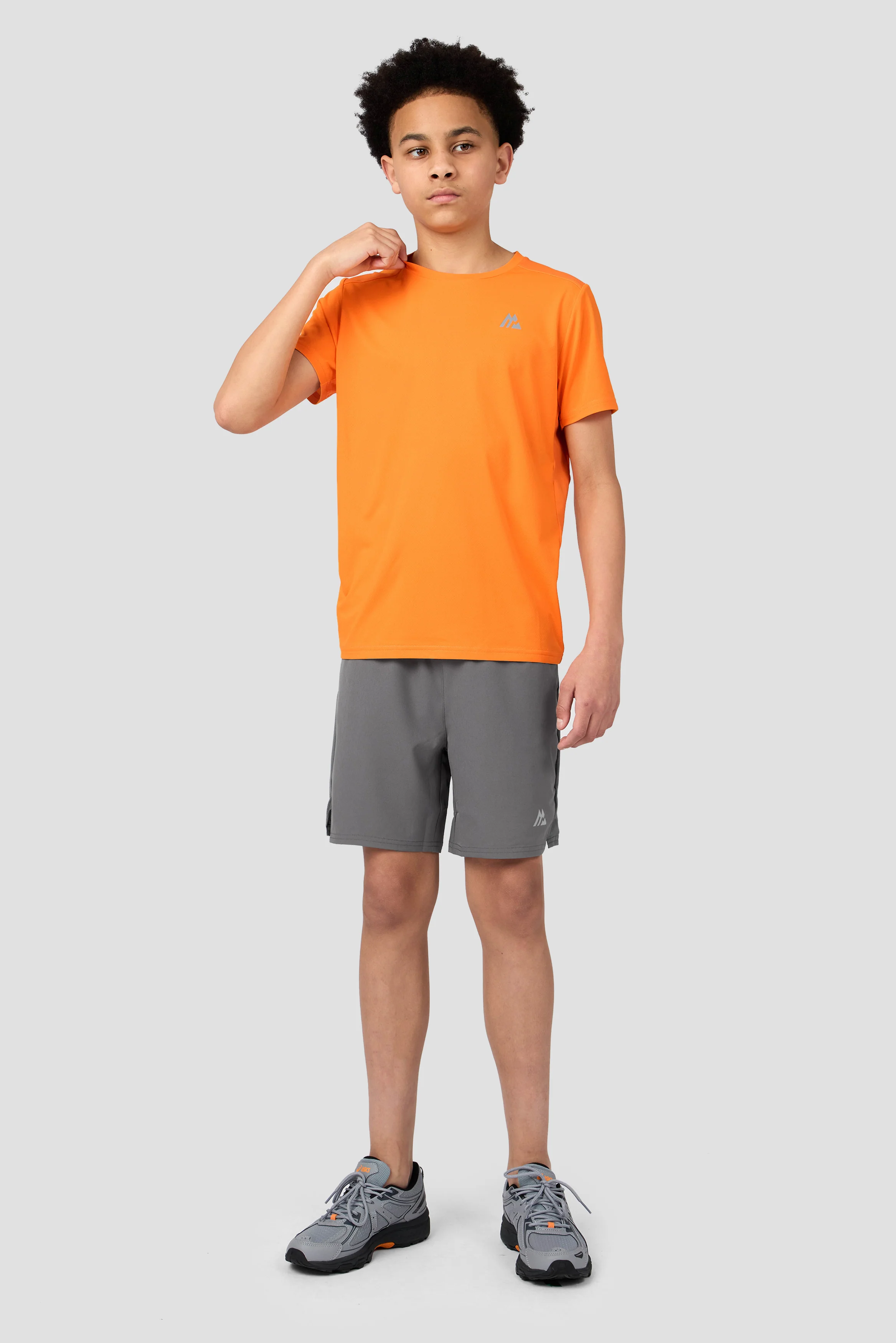 Boys Delta T-Shirt - Tangerine Glow - Image 4