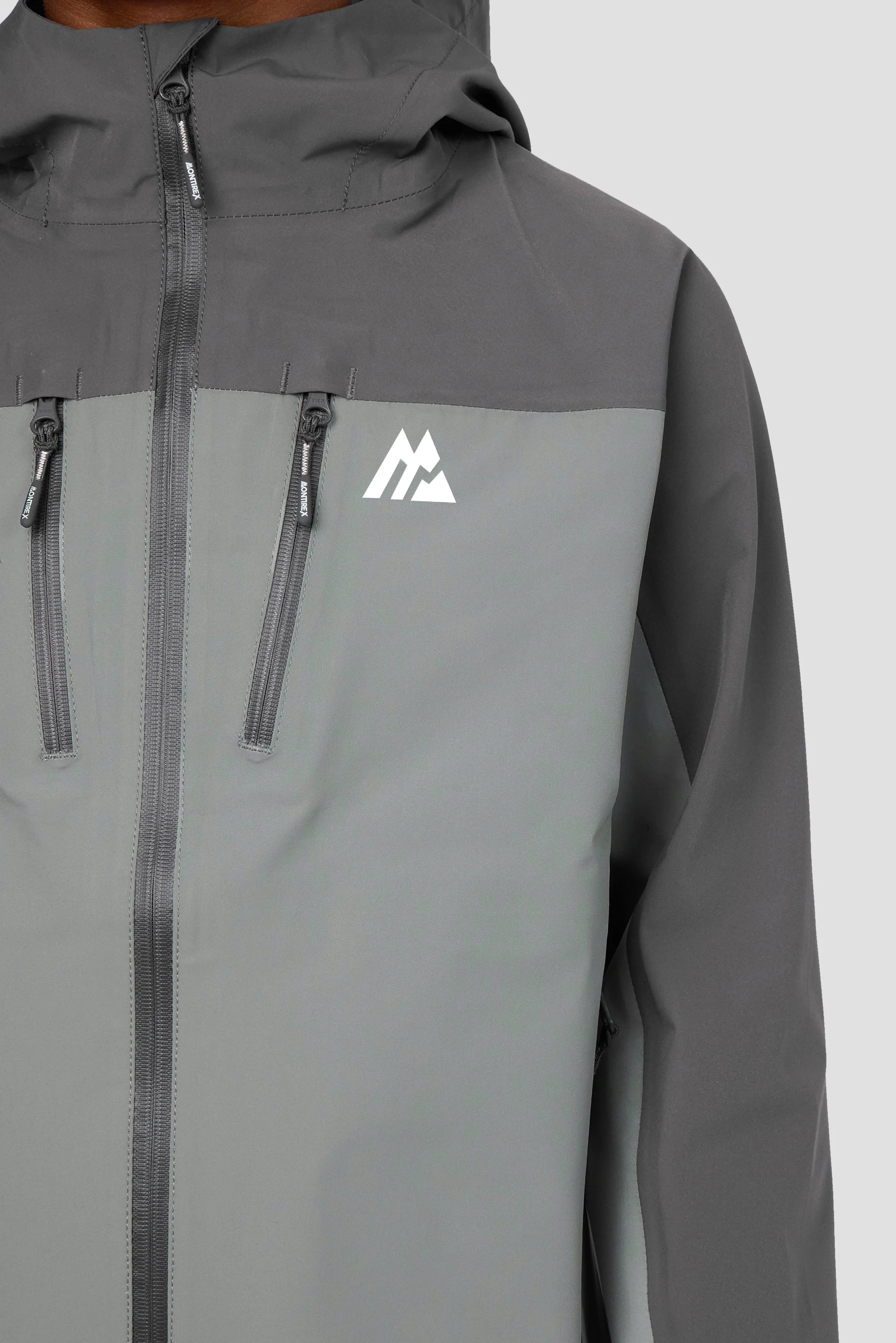 Boys Derecho Waterproof Jacket - Platinum Grey/Cement Grey - Image 5