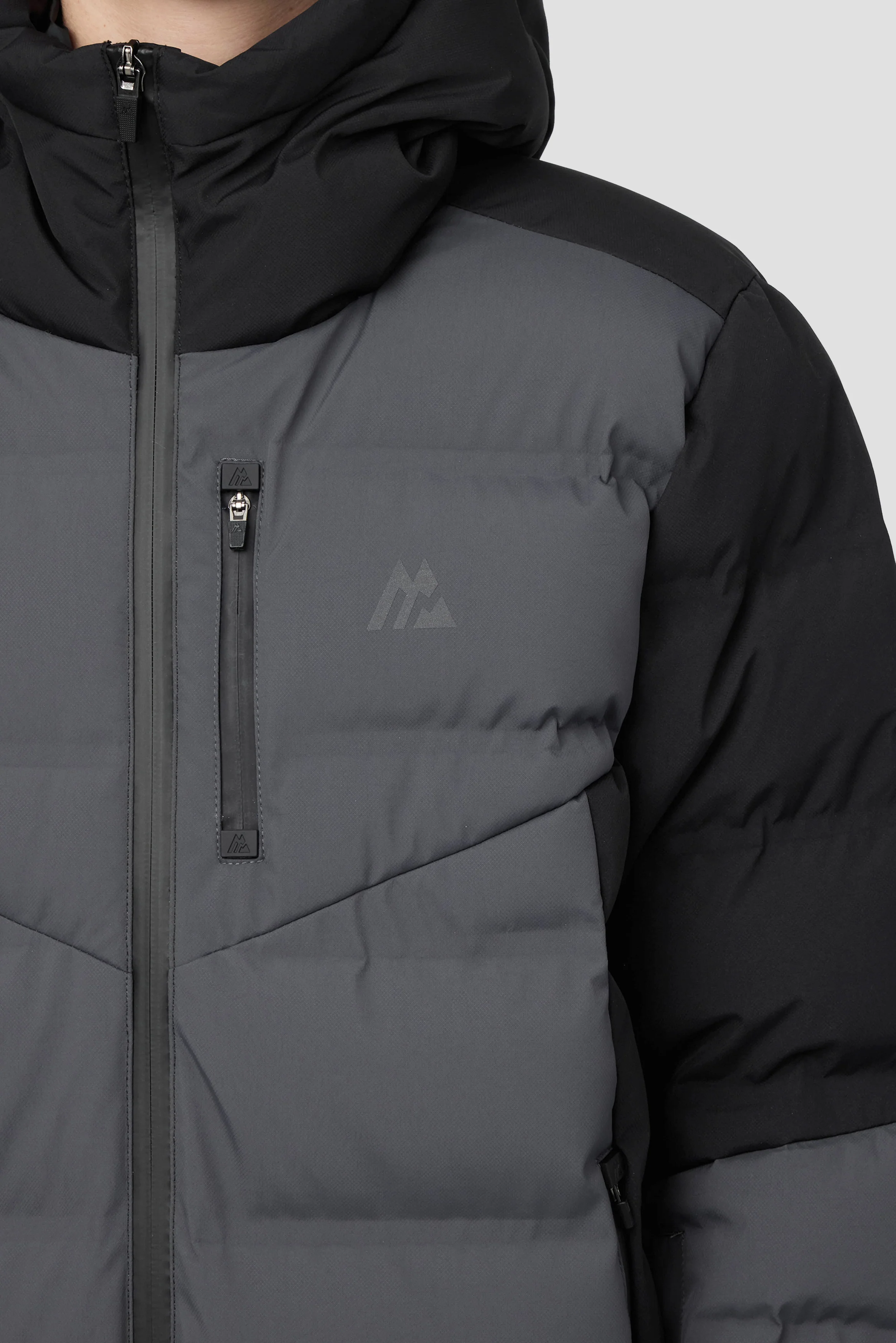 Boys Descent Down Jacket - Black/Asphalt - Image 5