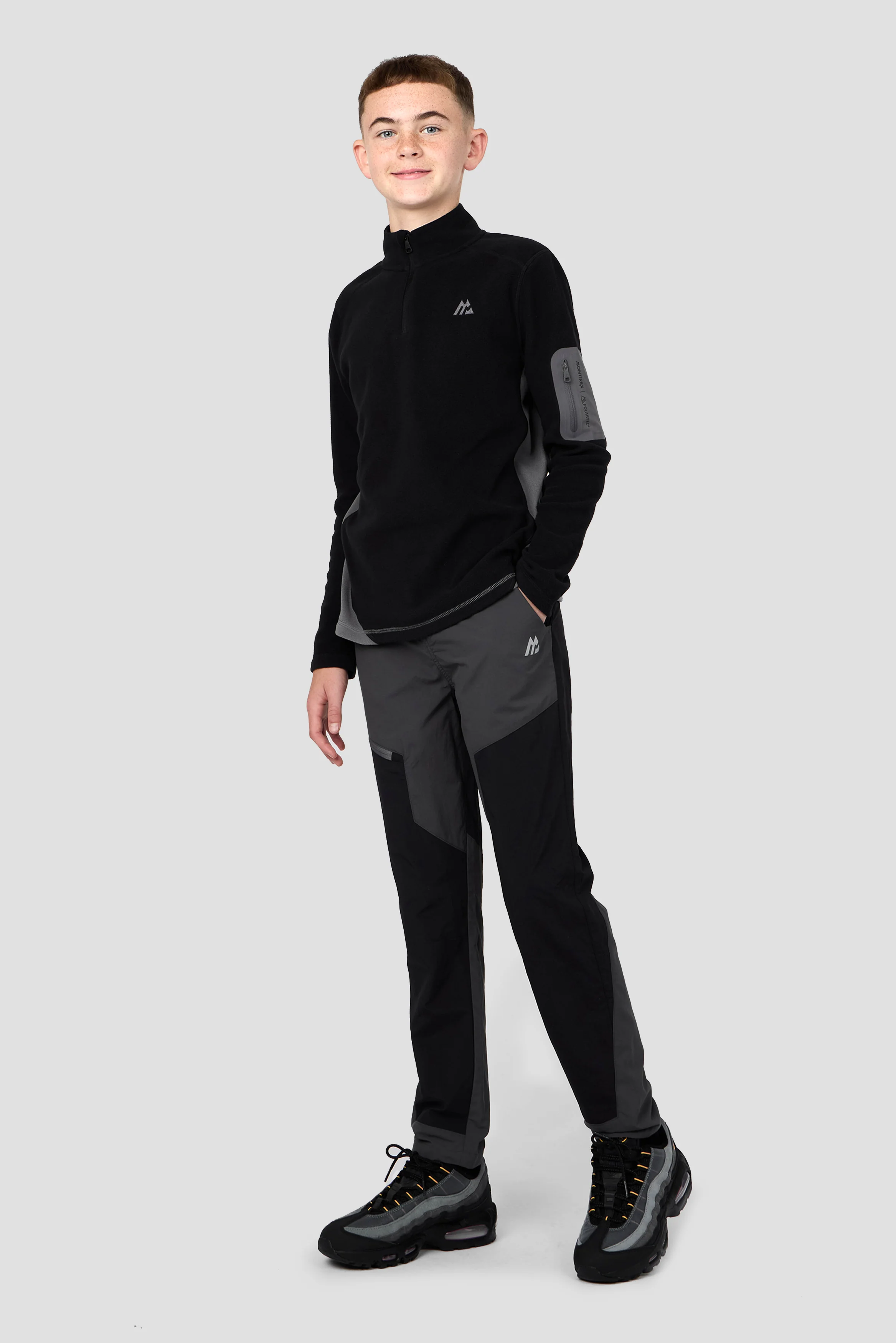 Boys Descent Pant - Black/Asphalt - Image 5