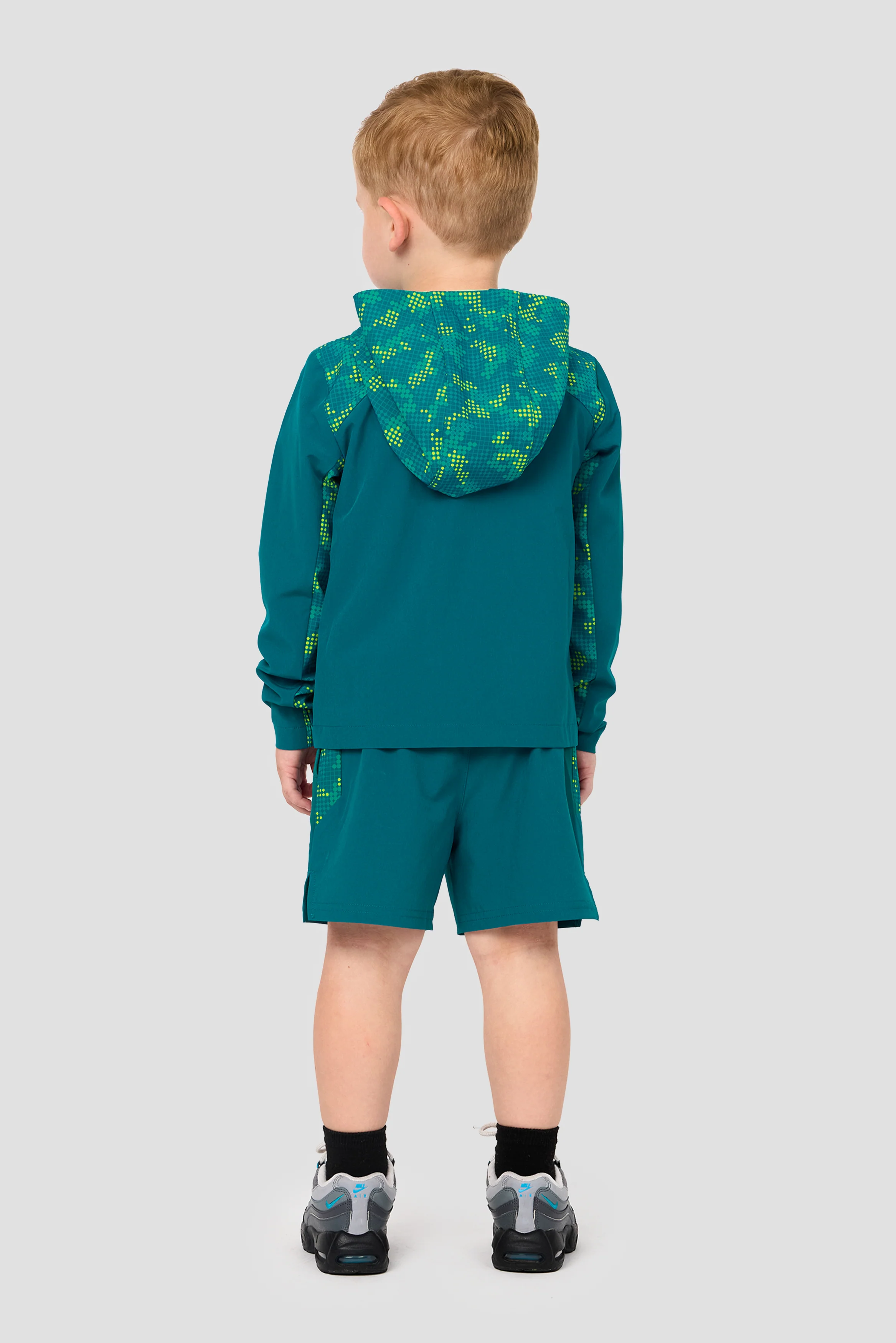 Infant Boys Descent Print Jacket - Atlantic/Aisen/Petyo/Apple - Image 2
