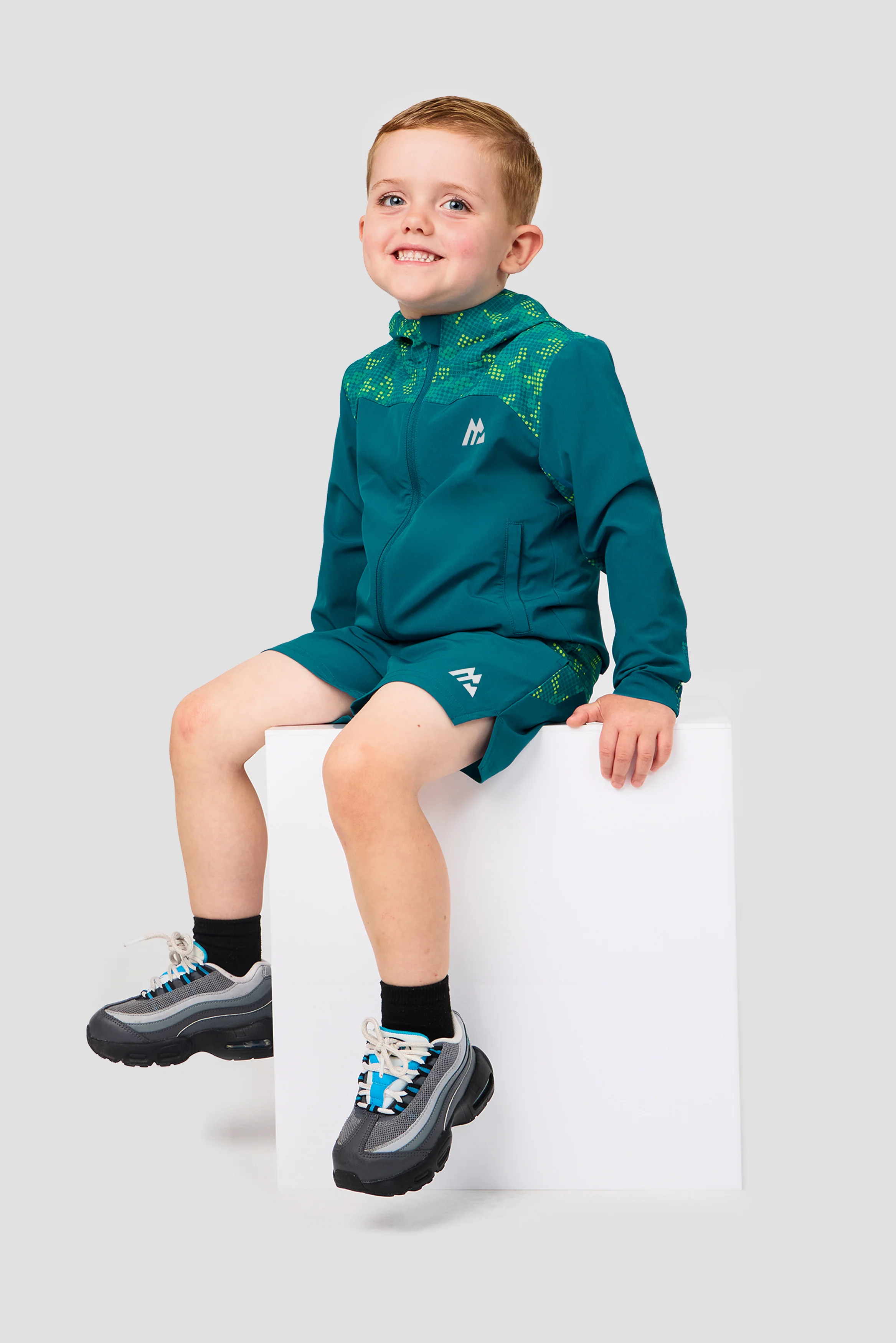 Infant Boys Descent Print Jacket - Atlantic/Aisen/Petyo/Apple - Image 3