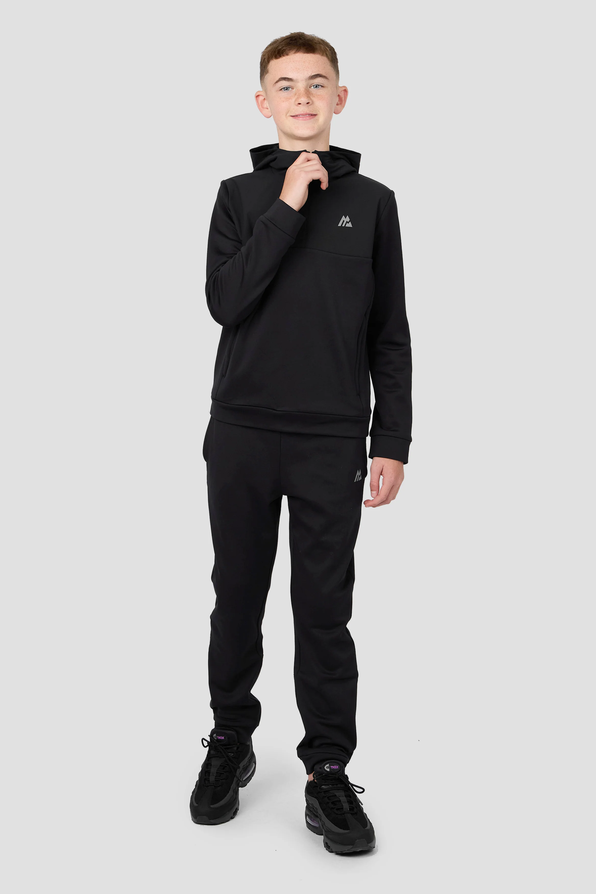 Boys Dyna Hood - Black - Image 3