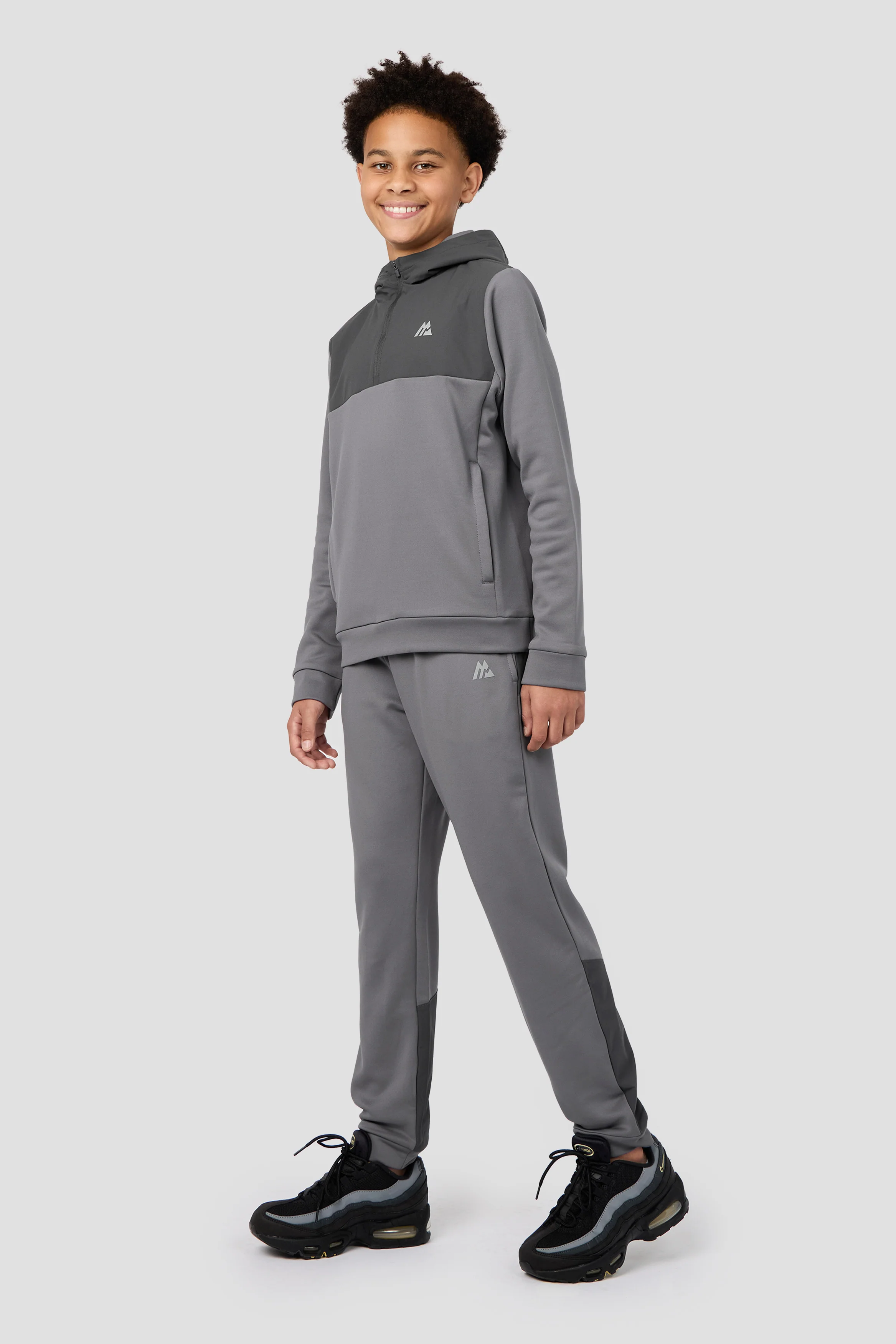 Boys Dyna Jogger - Cement Grey/Asphalt - Image 5