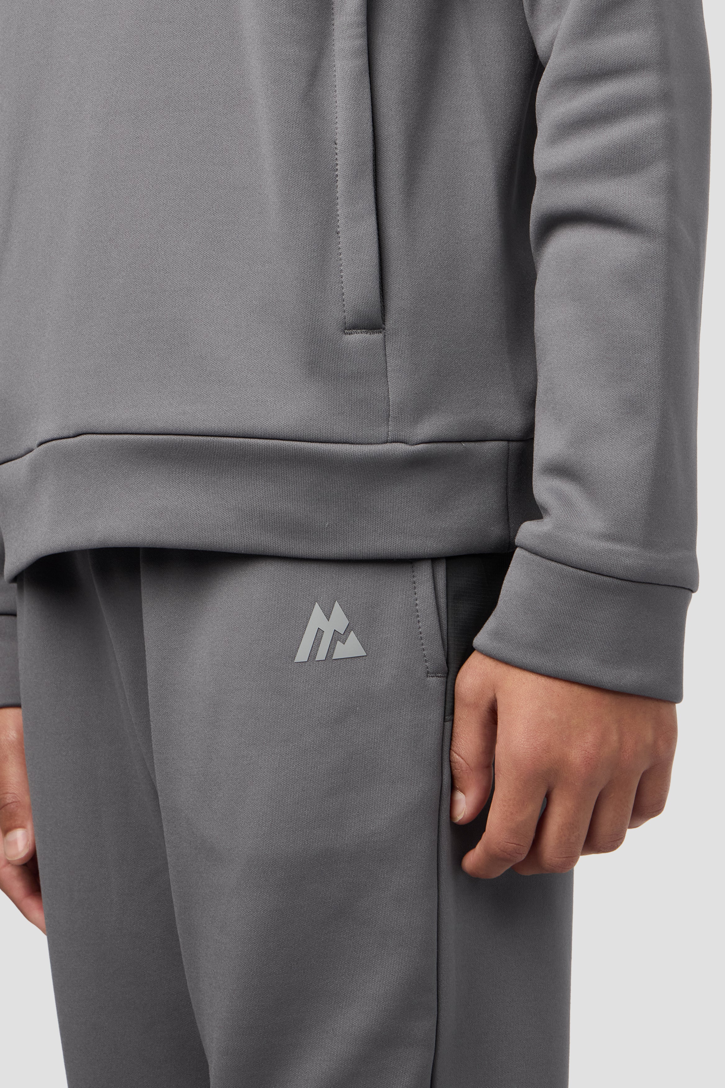 Boys Dyna Jogger - Cement Grey/Asphalt - Image 7