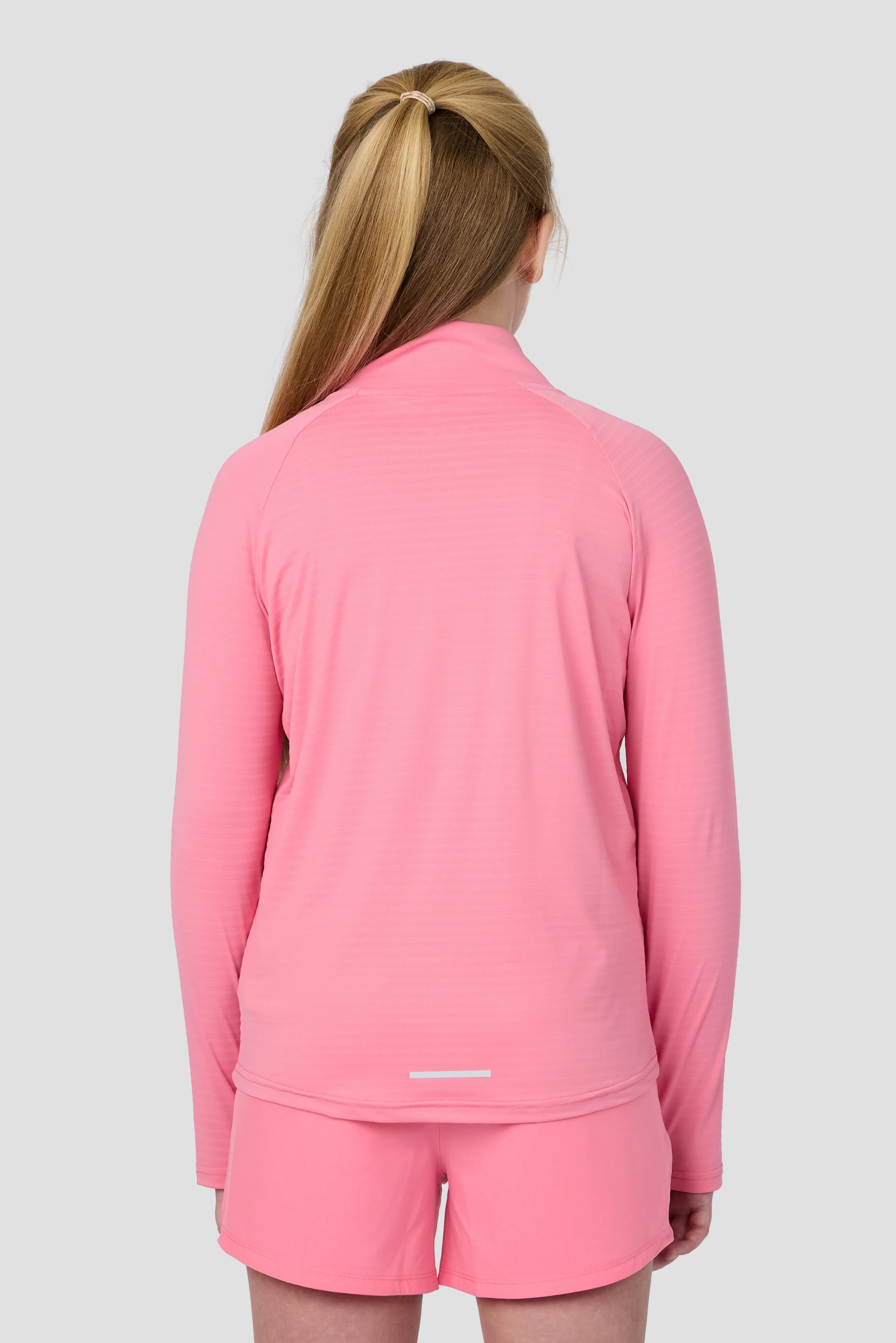 Girls Energy 1/4 Zip - Pink Blossom - Image 2