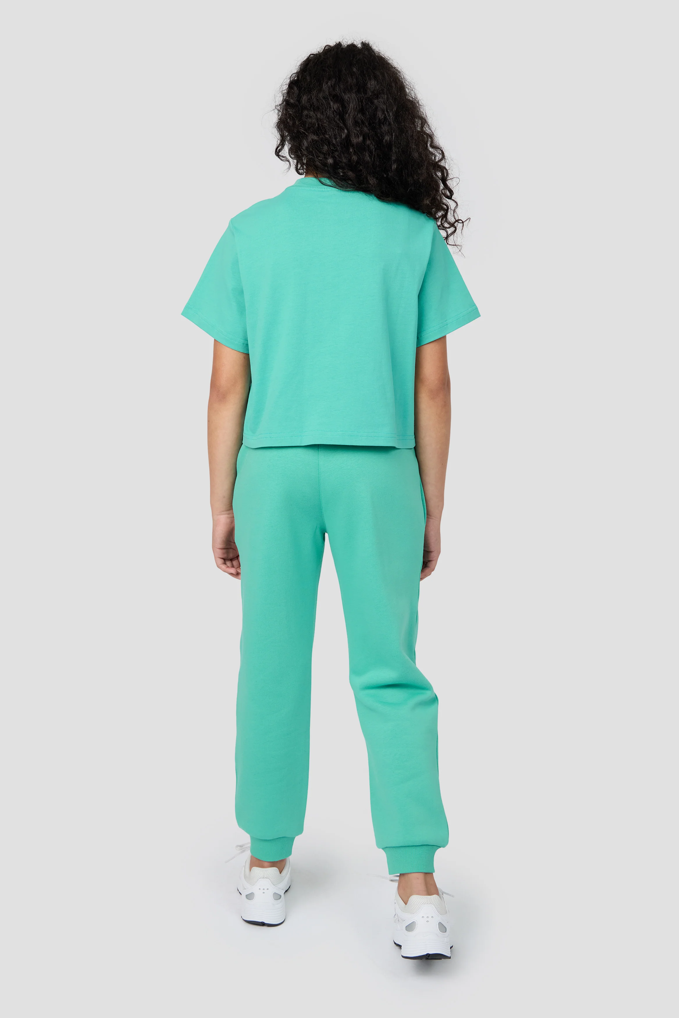 Girls Essence T-Shirt - Mineral Green - Image 4