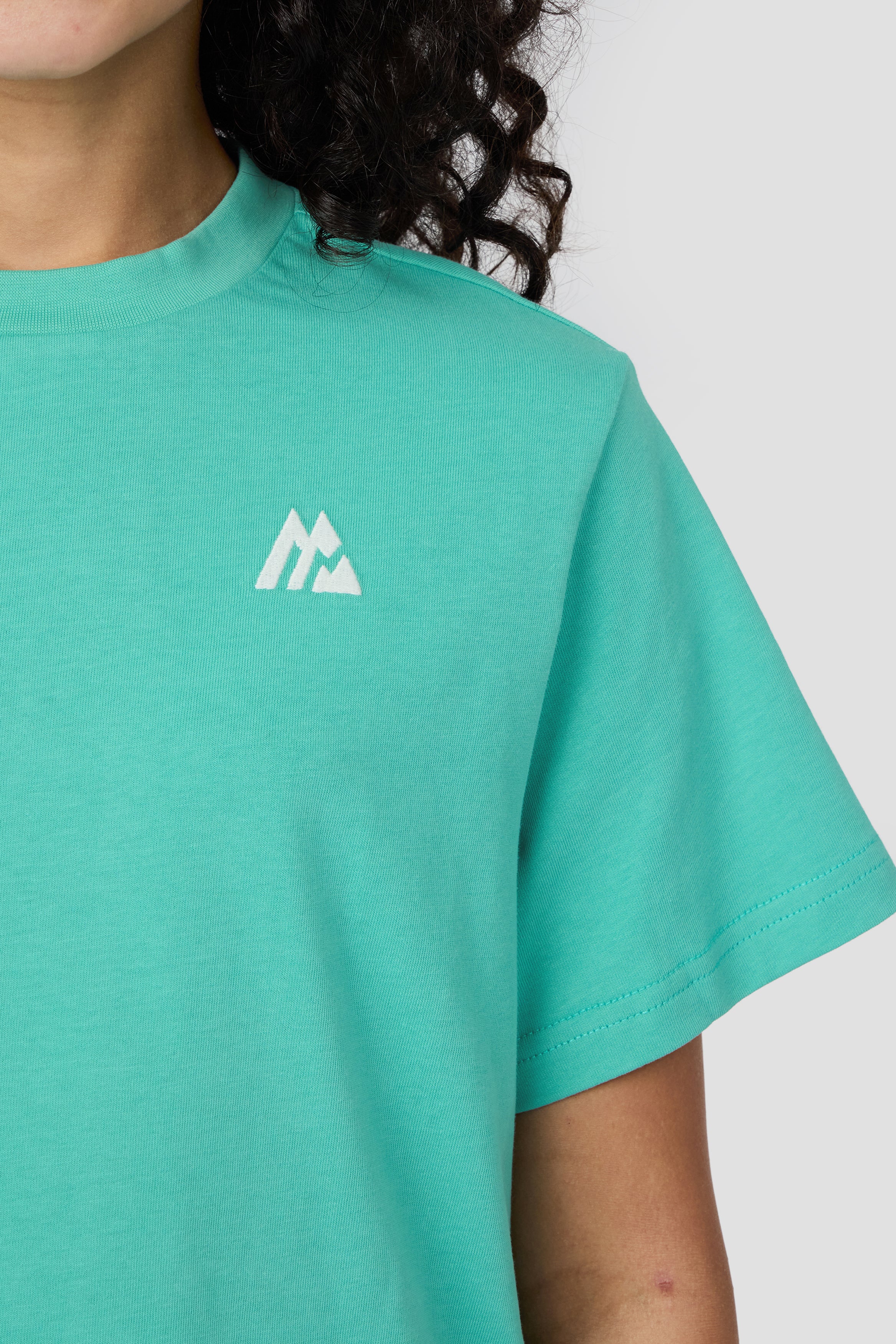 Girls Essence T-Shirt - Mineral Green - Image 5