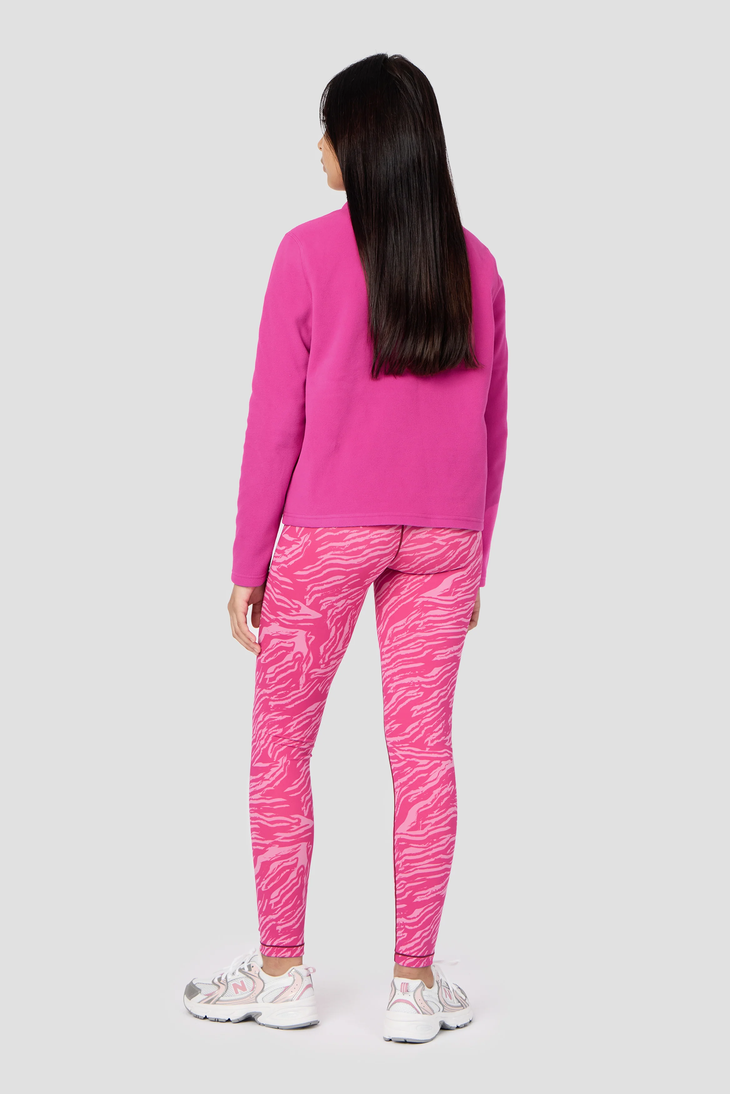Girls Everest Polartec® Oversized 1/4 Zip Fleece - Anastasia - Image 3