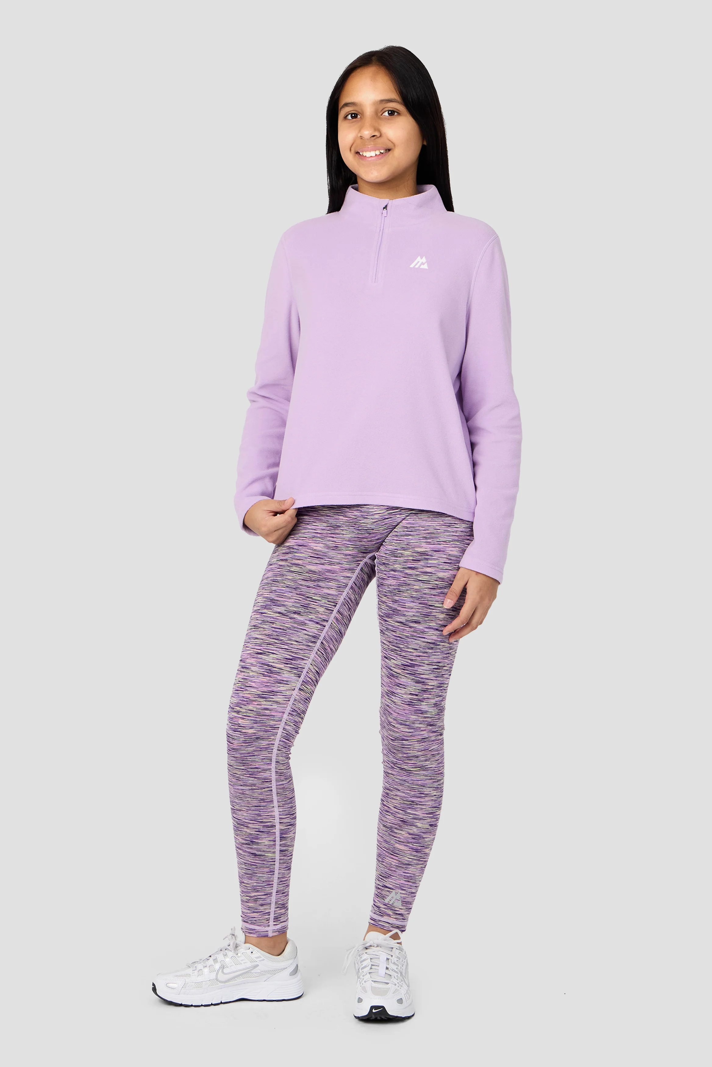 Girls Everest Polartec® Oversized 1/4 Zip Fleece - Parma - Image 4