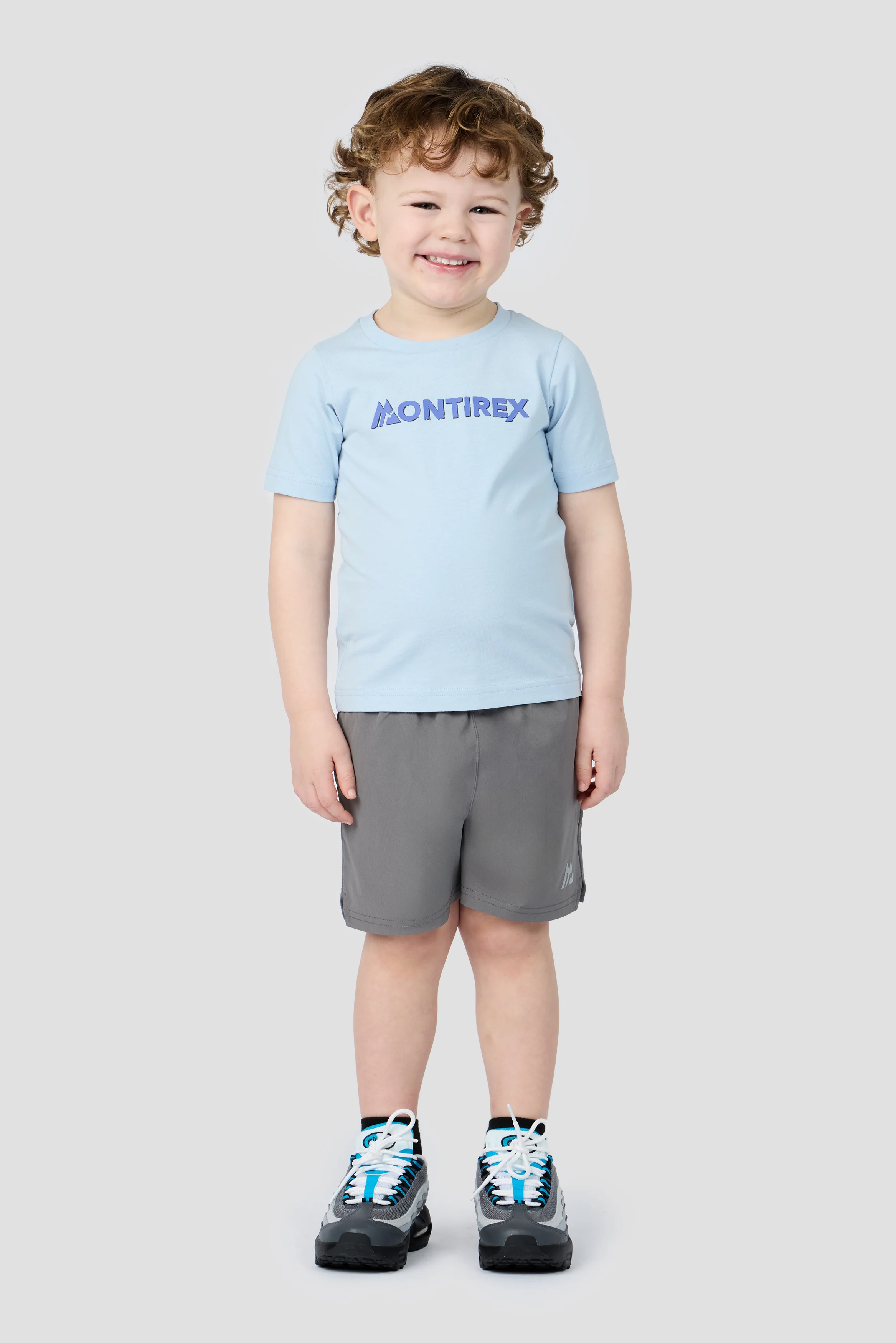 Infant Boys Fly 2.0 Short - Cement Grey - Image 2