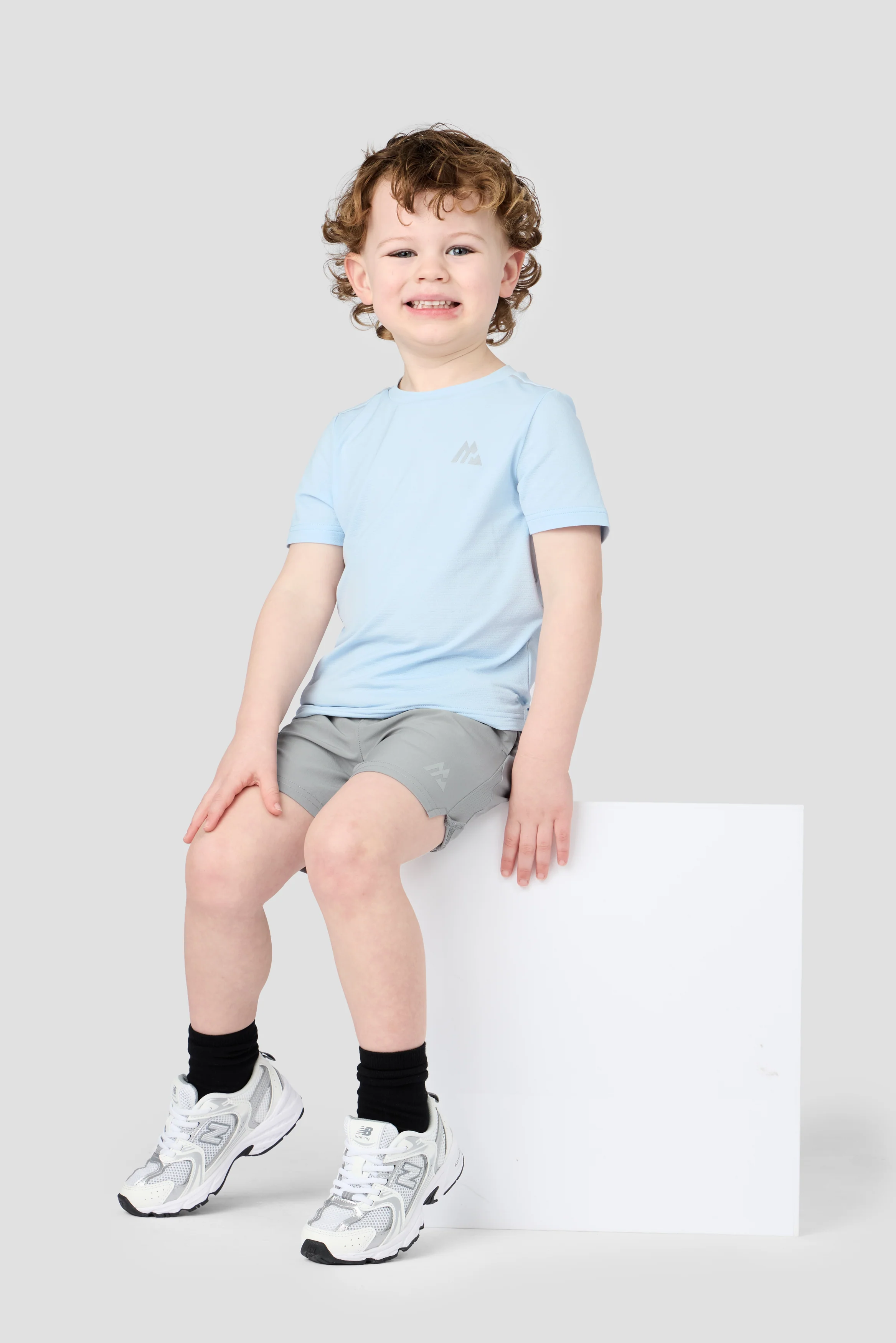 Infant Boys Fly 2.0 Short - Platinum Grey - Image 4