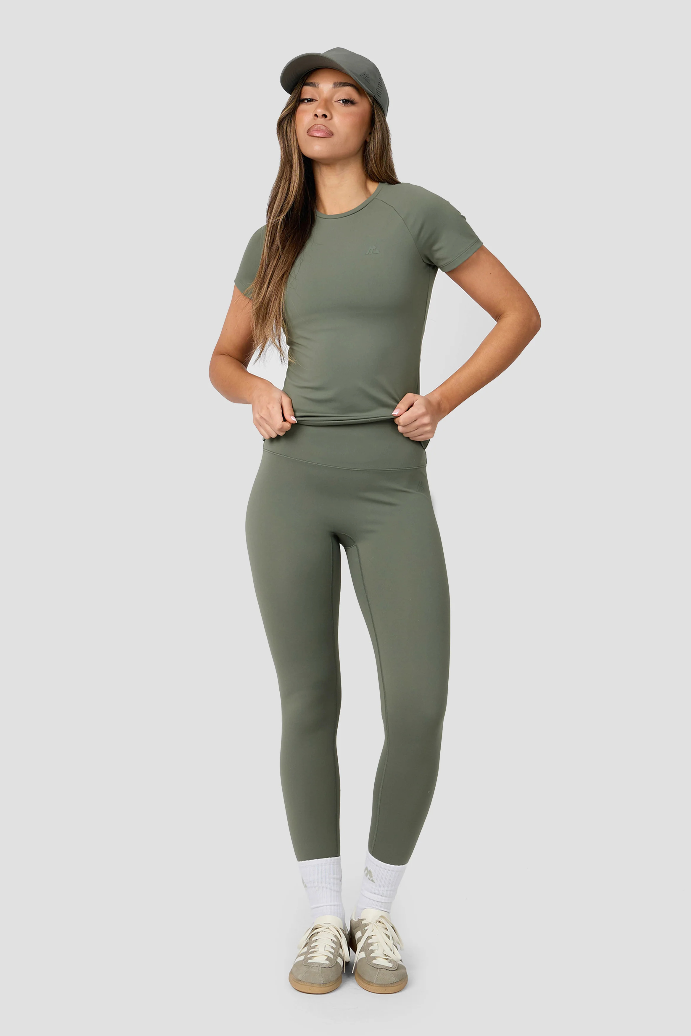Form Baby T-Shirt - Dark Olive - Image 4