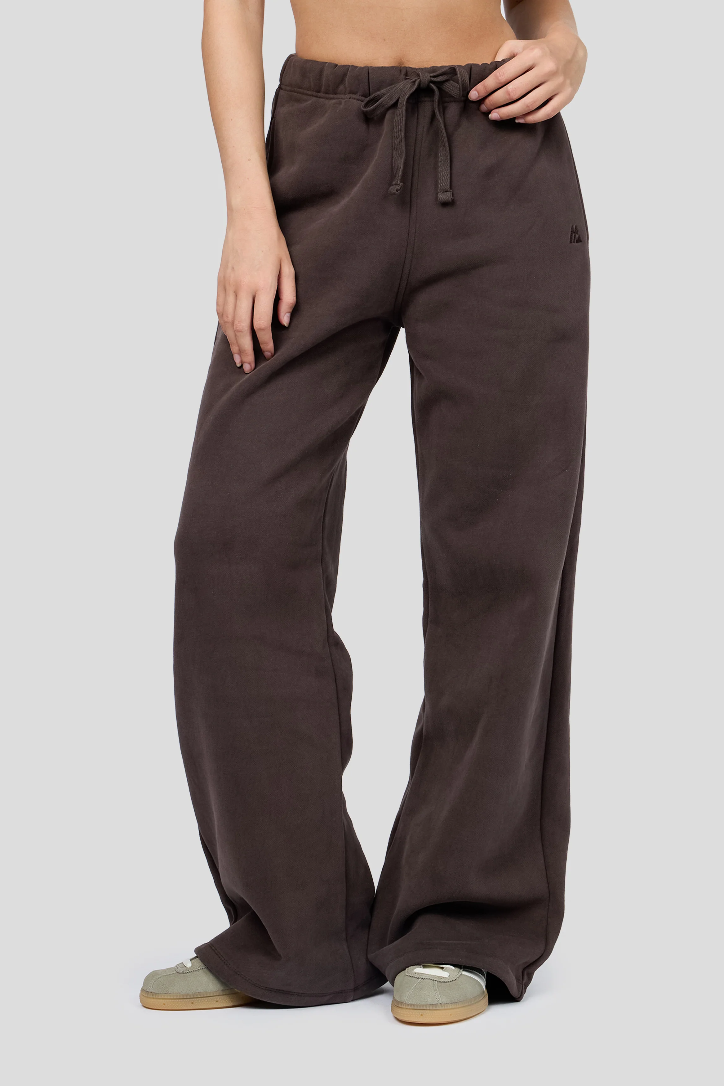 Form Fleece Wide Jogger - Cocoa - Image 4