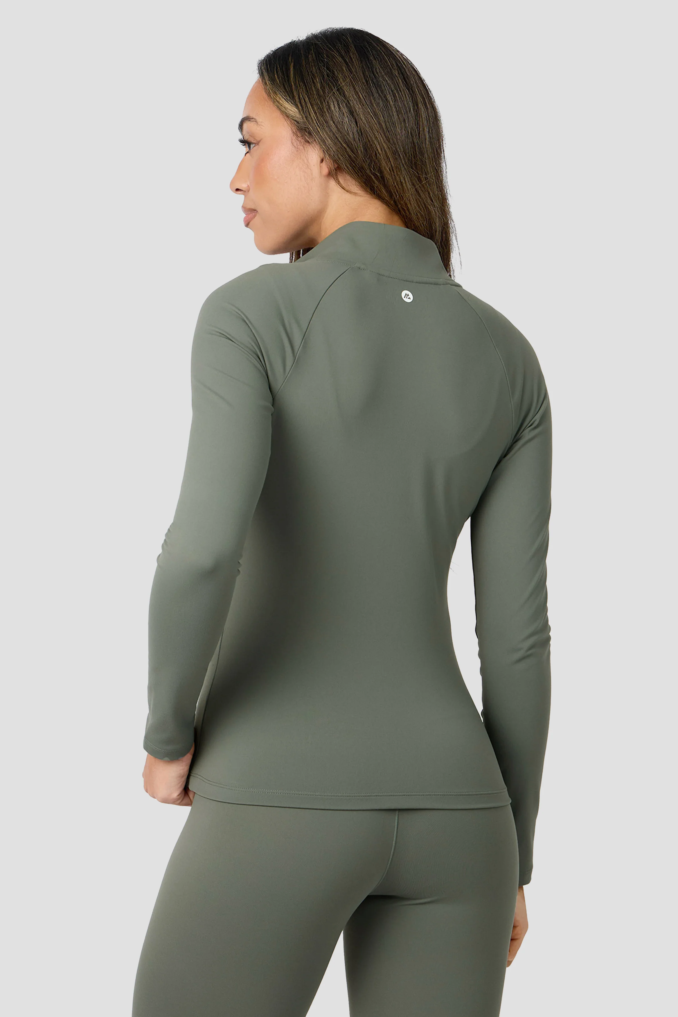 Form Full Zip - Dark Olive - Image 2