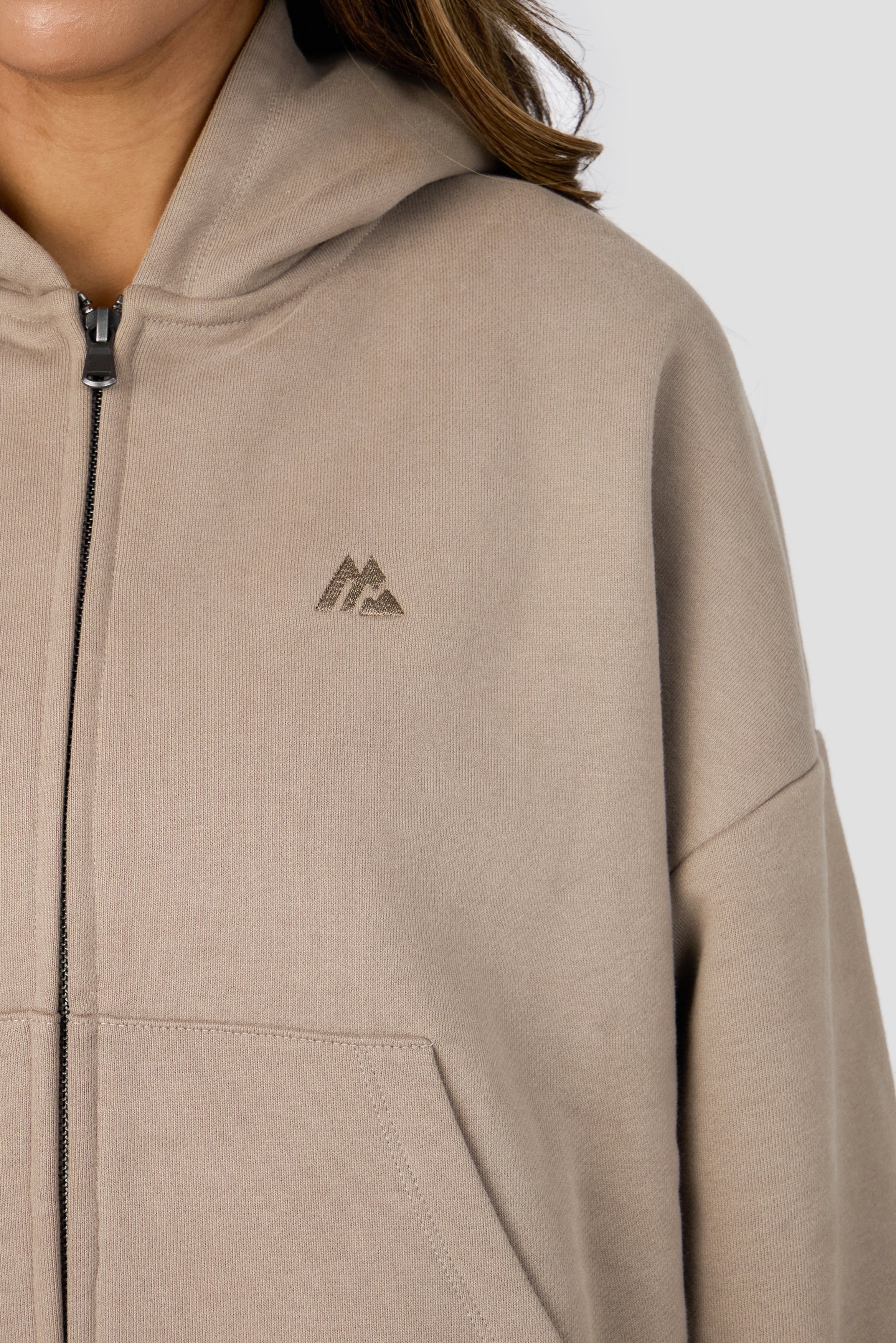 Form Full Zip Hood - Praline - Image 3
