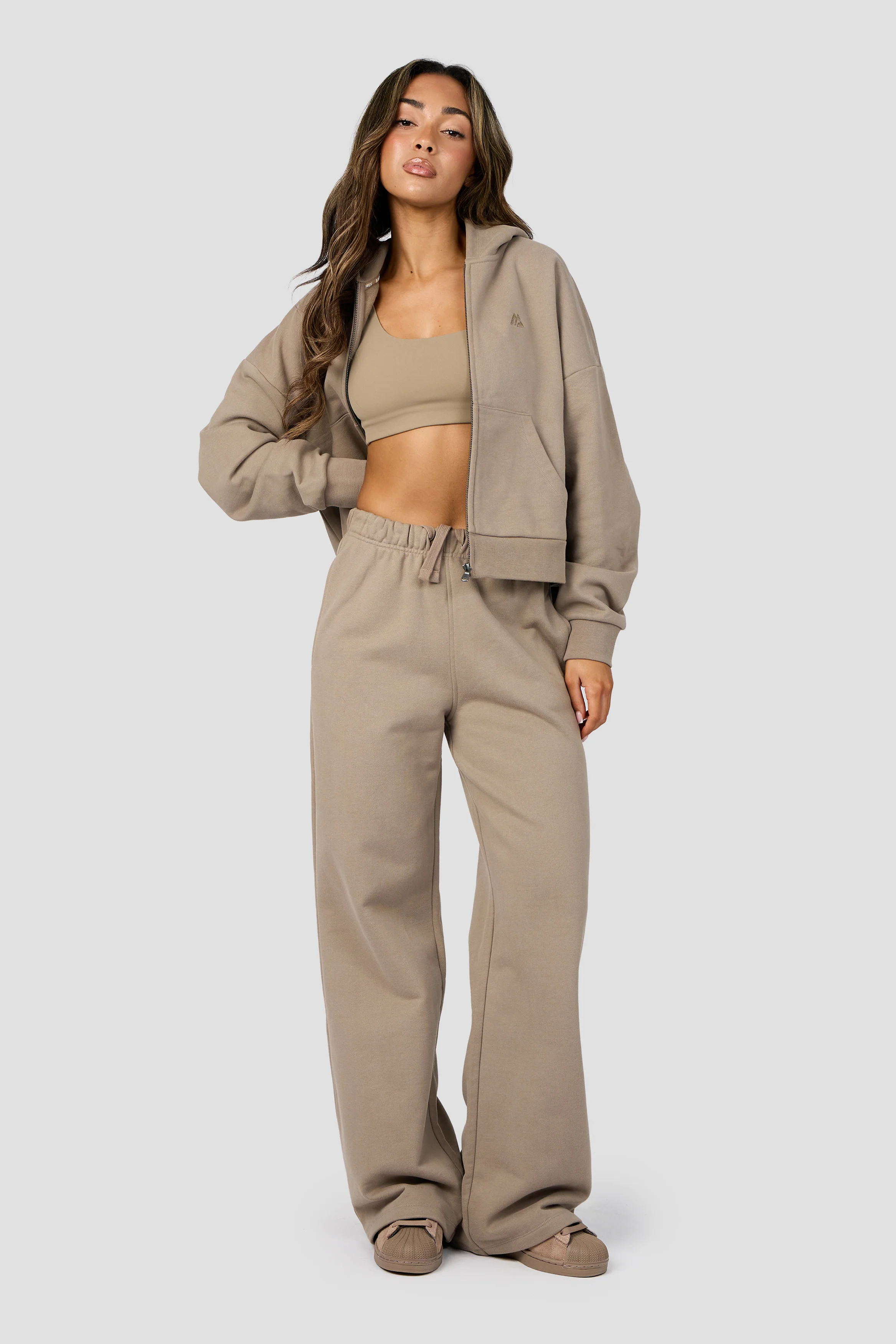 Form Full Zip Hood - Praline - Image 6