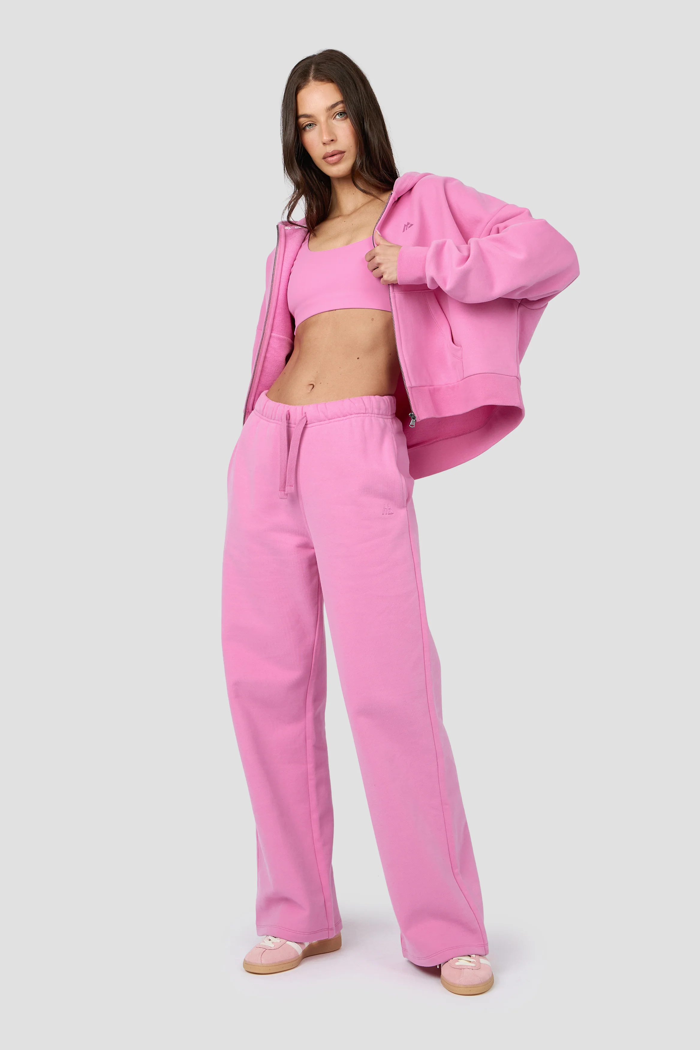 Form Full Zip Hood - Sugar Pink - Image 6