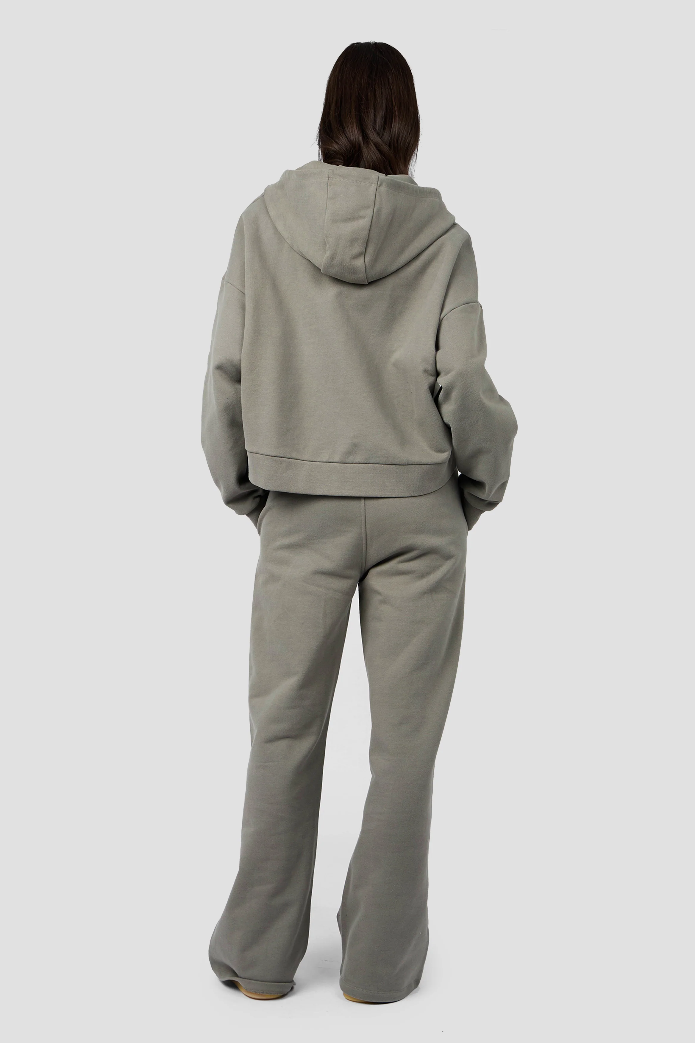 Form Wide Leg Jogger - Dark Olive - Image 4