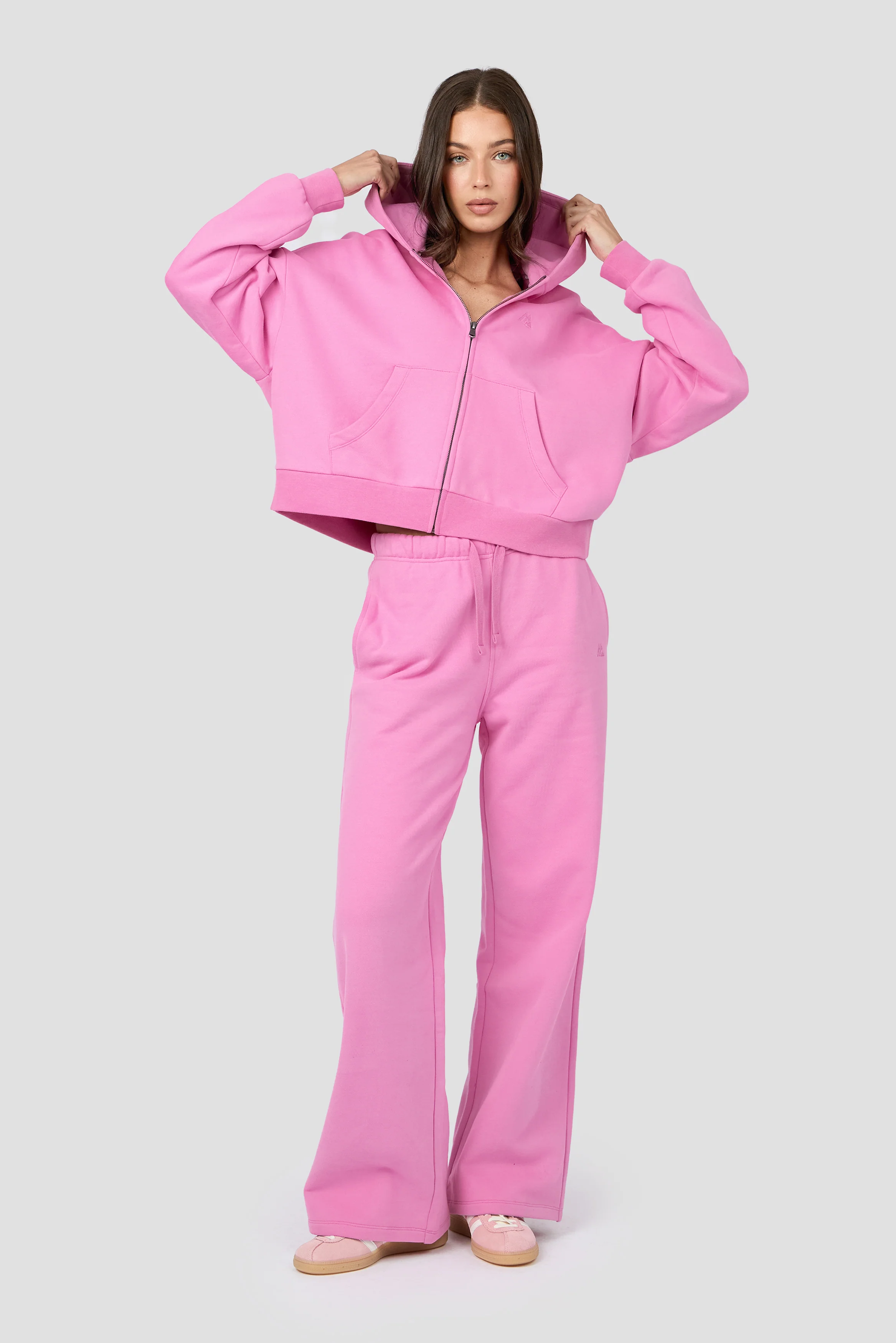 Form Wide Leg Jogger - Sugar Pink - Image 3