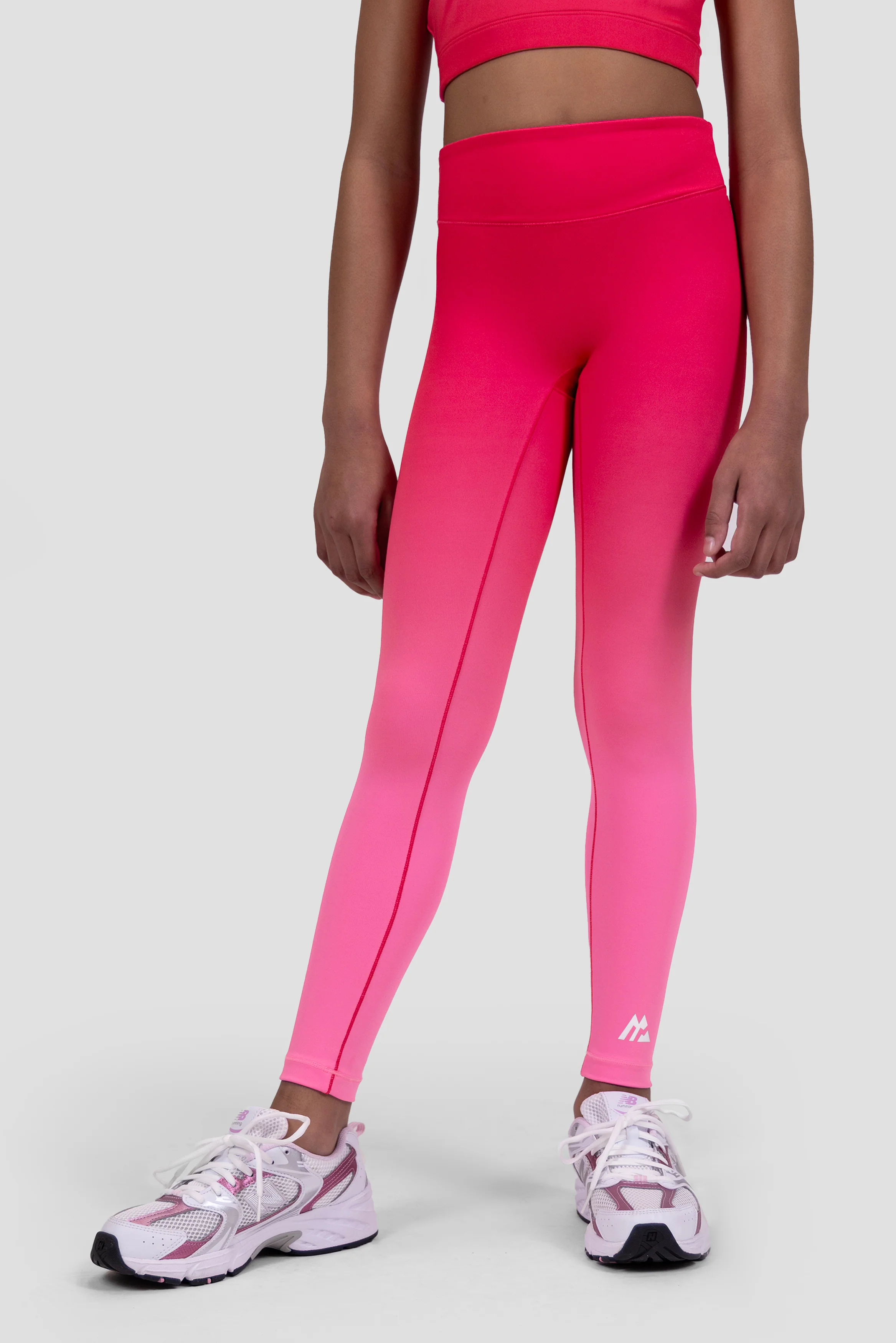 Girls Glow Legging - Fuchsia/Strawberry Soda - Image 3