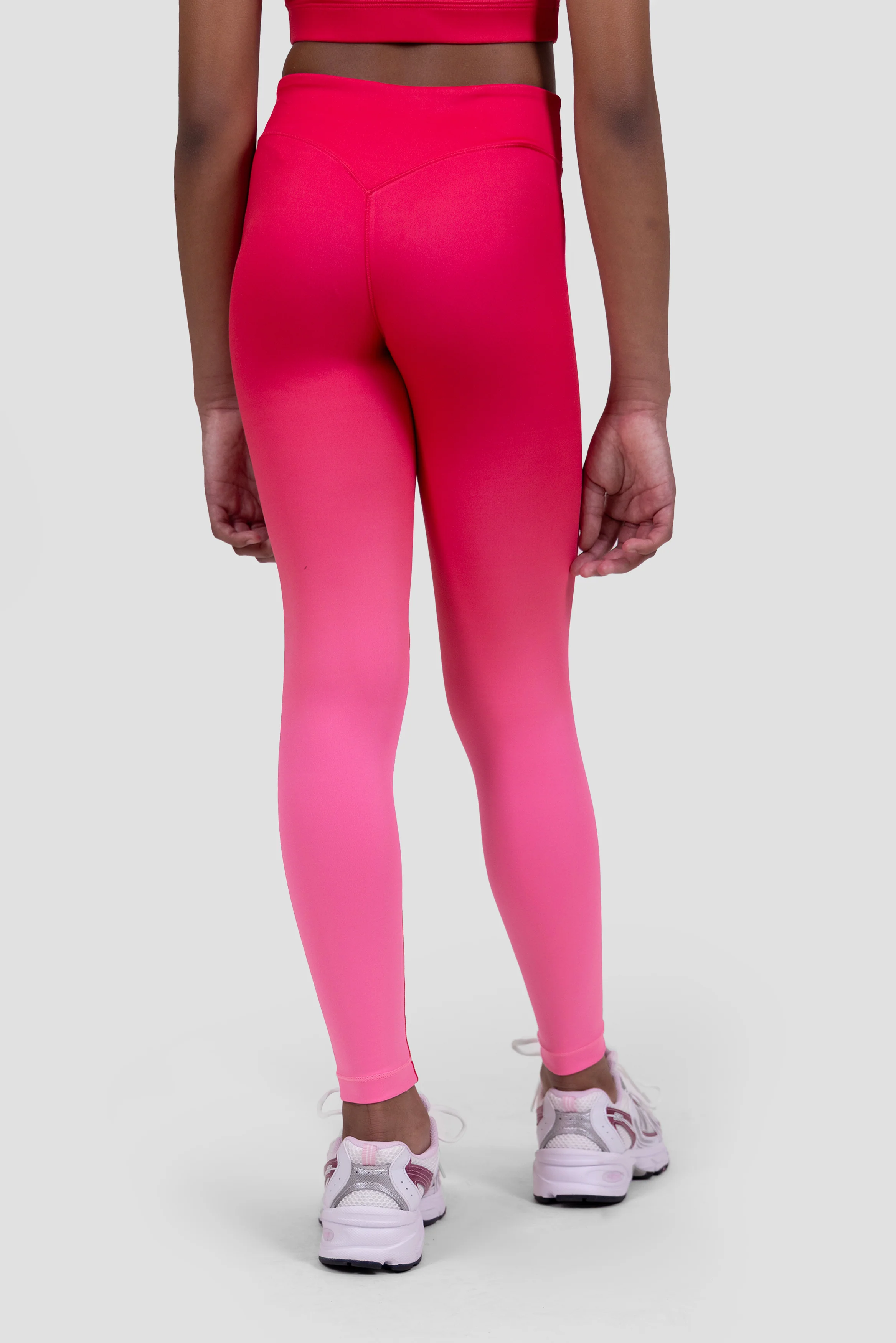 Girls Glow Legging - Fuchsia/Strawberry Soda - Image 4